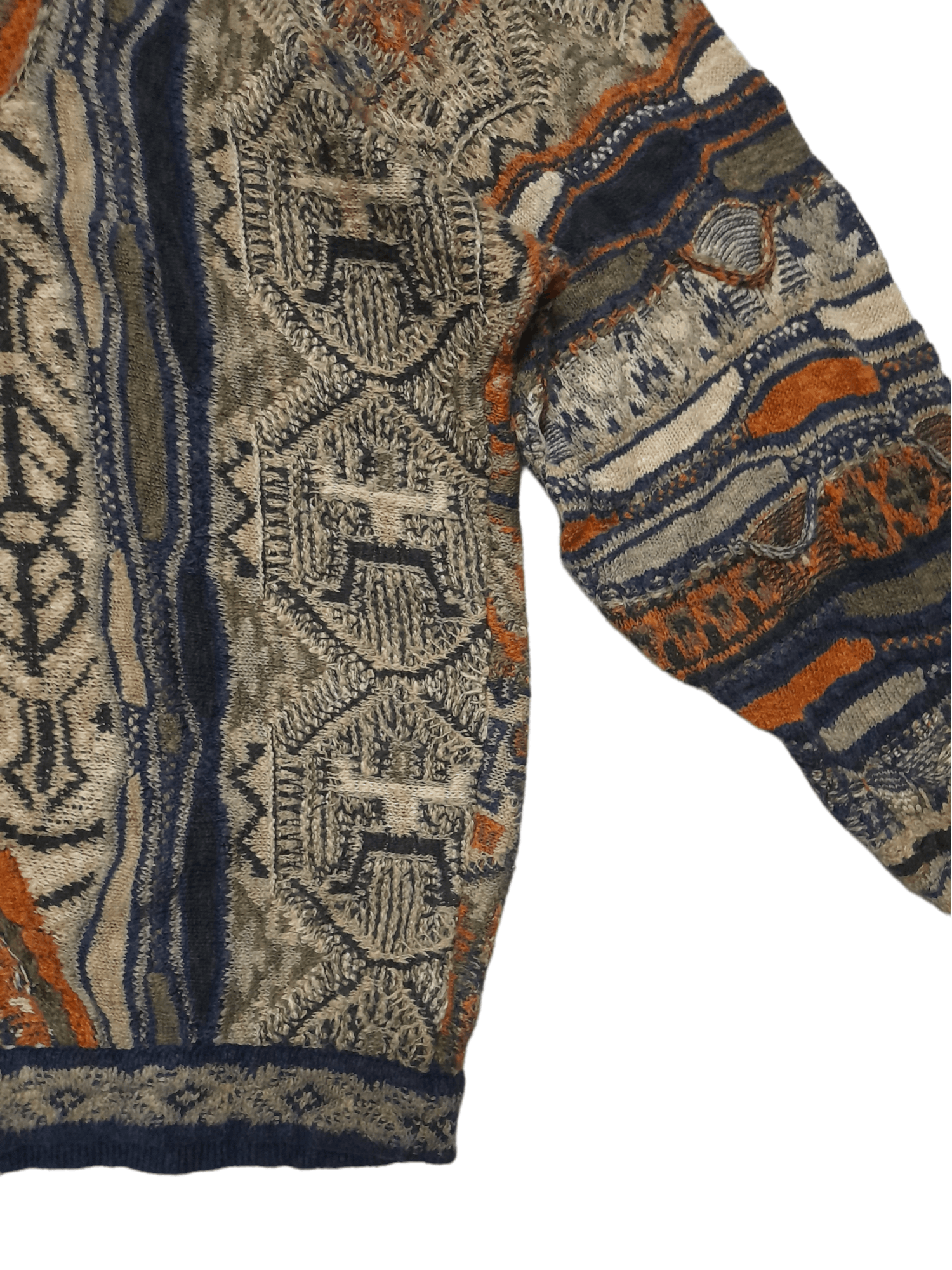 Coogi COOGI Pharaoh Tribal Knitwear (E2) Size US S / EU 44-46 / 1 - 3 Thumbnail