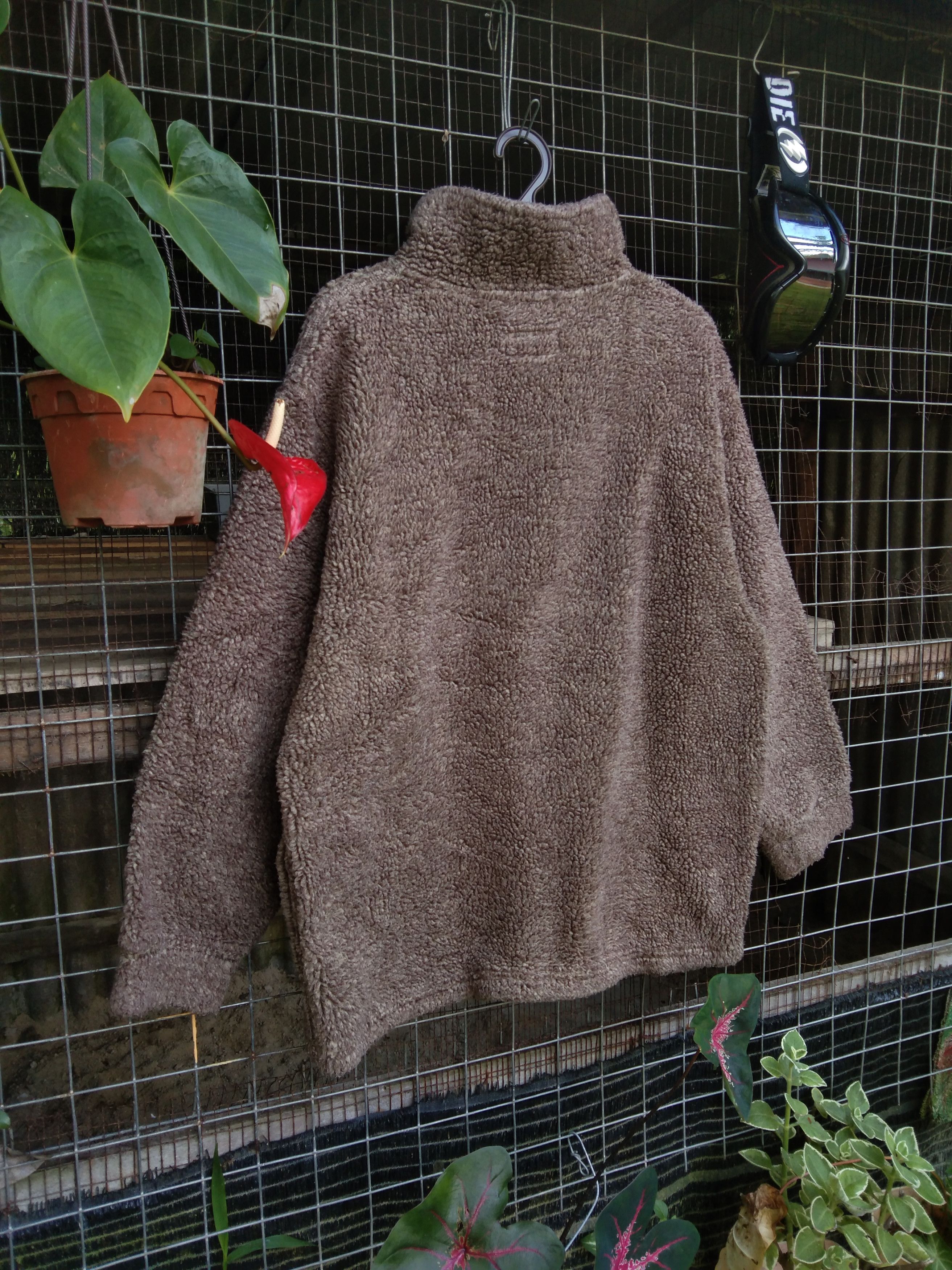 Renoma RENOMA MEN'S DEEP PILE FLEECE SHERPA JACKET Size US L / EU 52-54 / 3 - 4 Thumbnail
