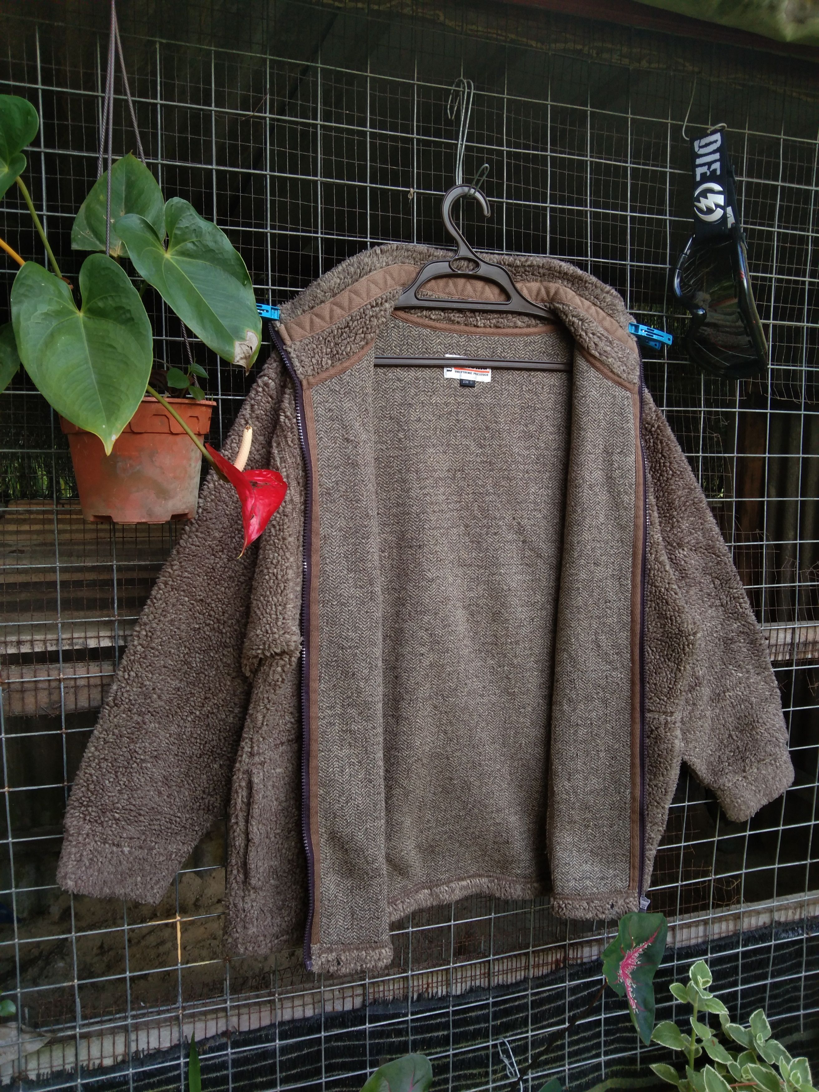 Renoma RENOMA MEN'S DEEP PILE FLEECE SHERPA JACKET Size US L / EU 52-54 / 3 - 7 Thumbnail