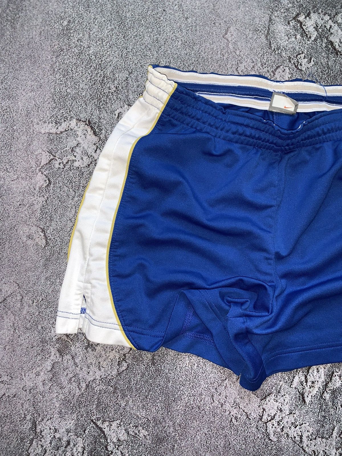 Nike × Nike ACG × Vintage Nike S vintage shorts 🩳 swoosh blue & white sportwear Size US 32 / EU 48 - 3 Thumbnail