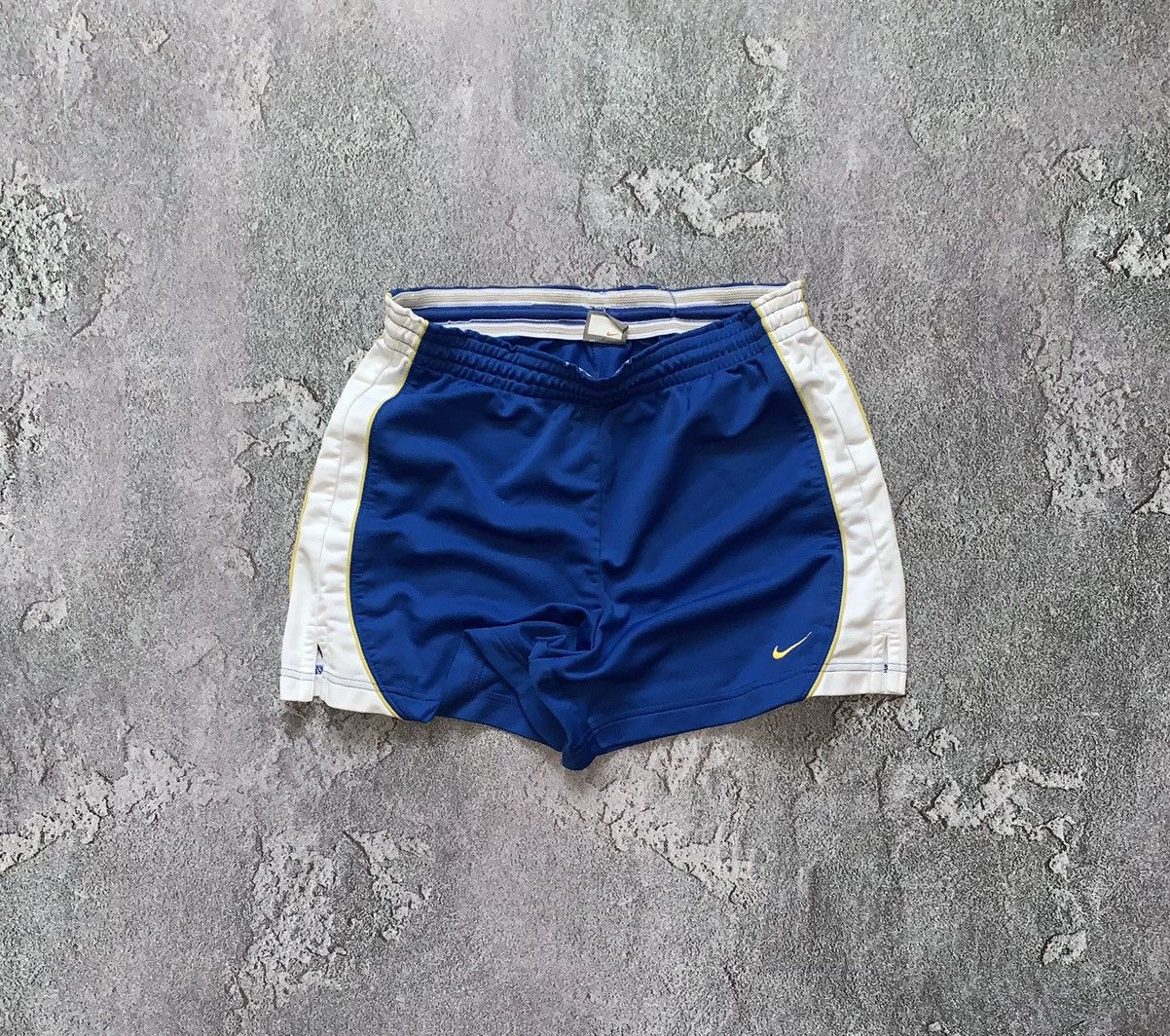 Nike × Nike ACG × Vintage Nike S vintage shorts 🩳 swoosh blue & white sportwear Size US 32 / EU 48 - 1 Thumbnail