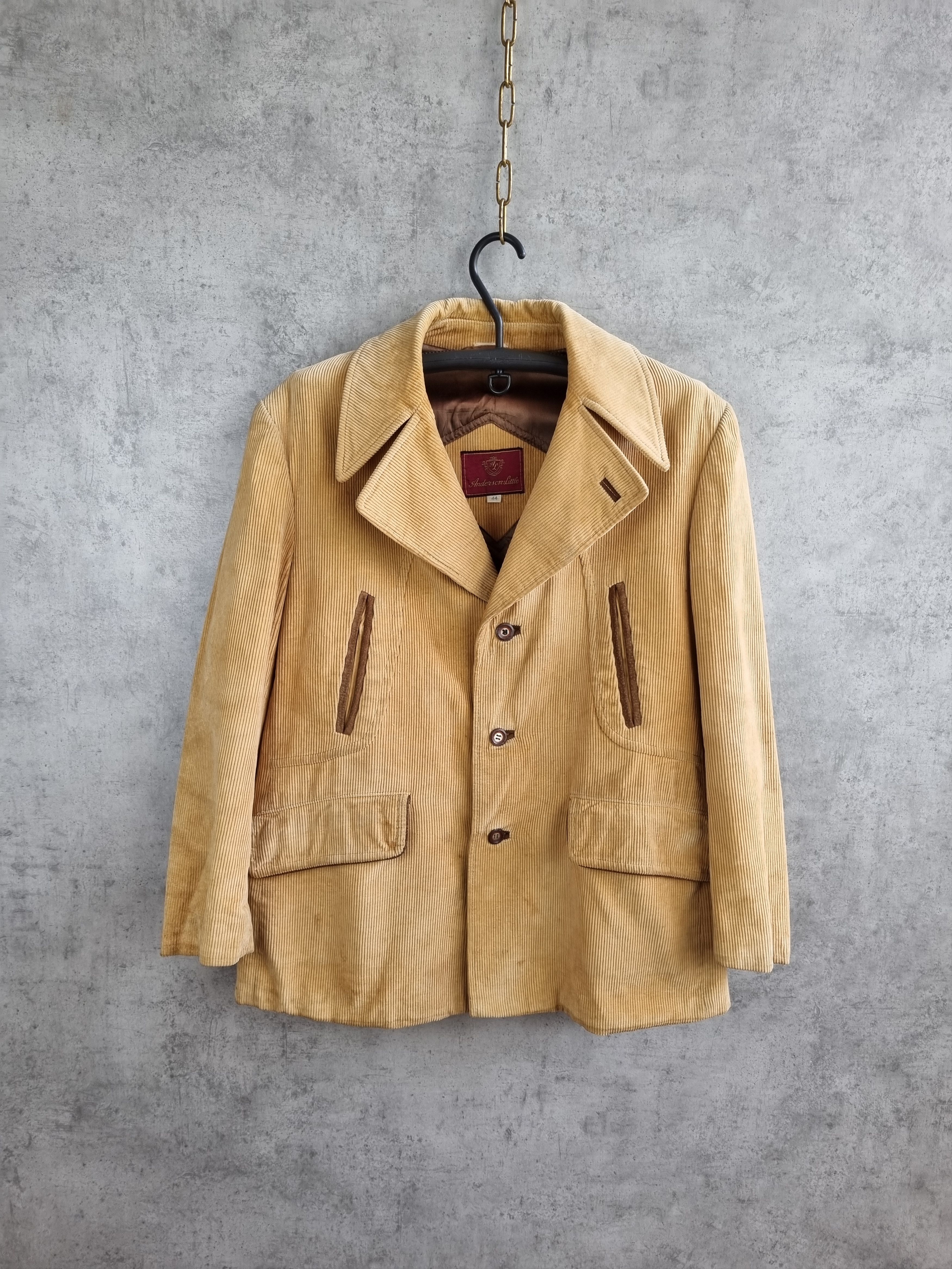Vintage Rare 70s Hunting Corduroy Jacket Blazer Heavy Duty Size US L / EU 52-54 / 3 - 5 Thumbnail