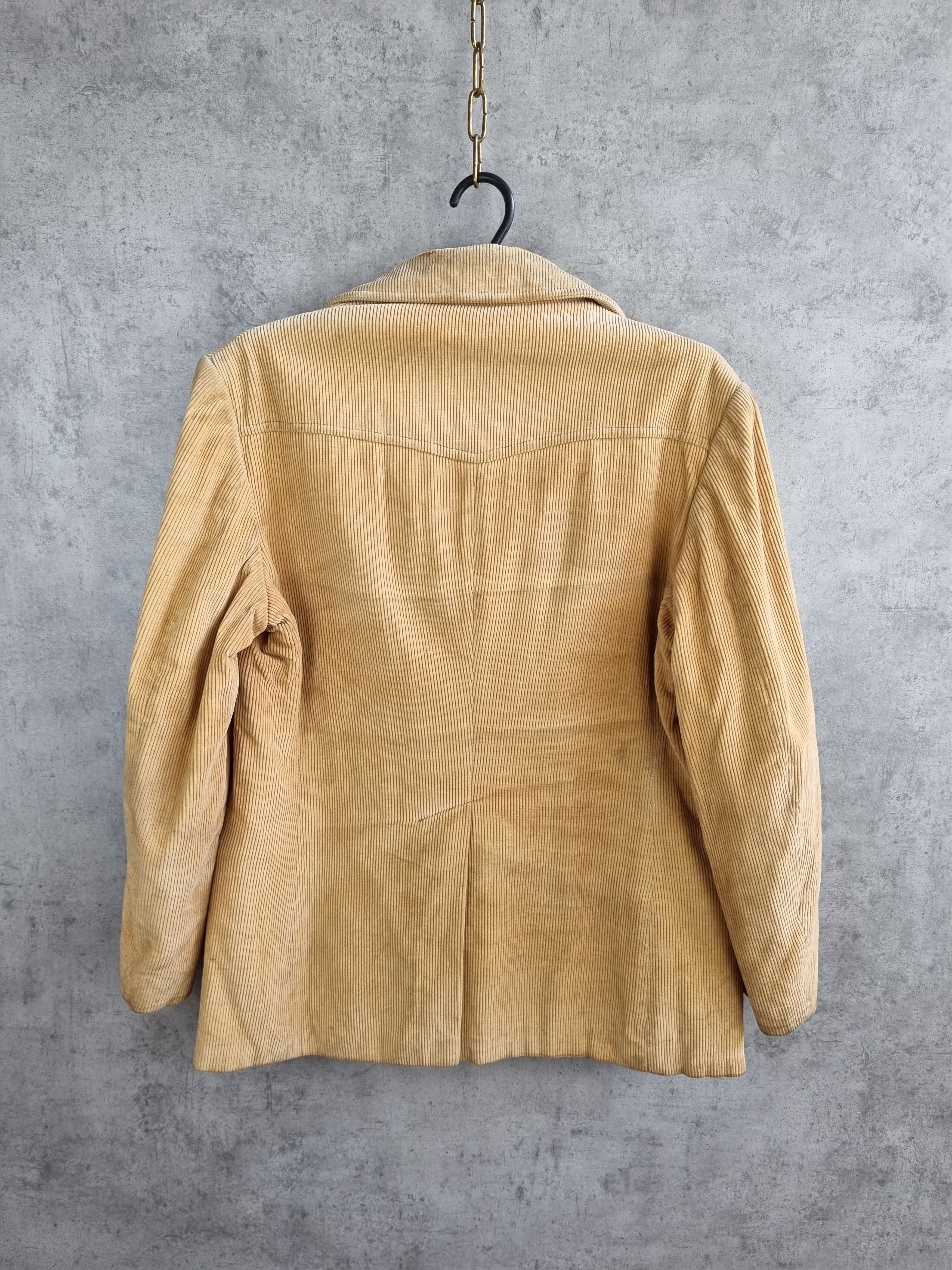 Vintage Rare 70s Hunting Corduroy Jacket Blazer Heavy Duty Size US L / EU 52-54 / 3 - 6 Thumbnail