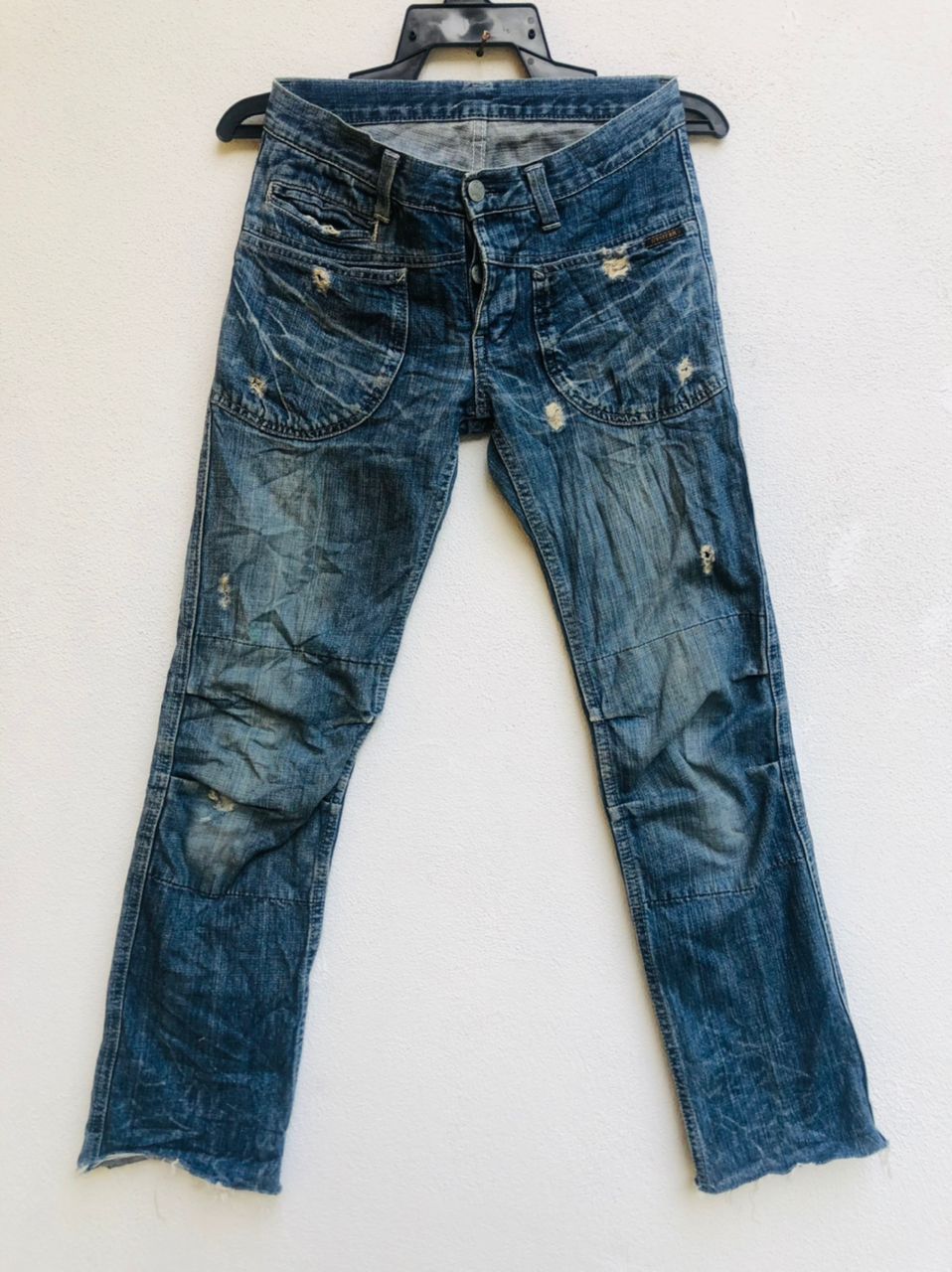 image of Vintage Hysteric Glamour Kinky Japanese Designer Fashion in Sky Blue, Men's (Size 29)