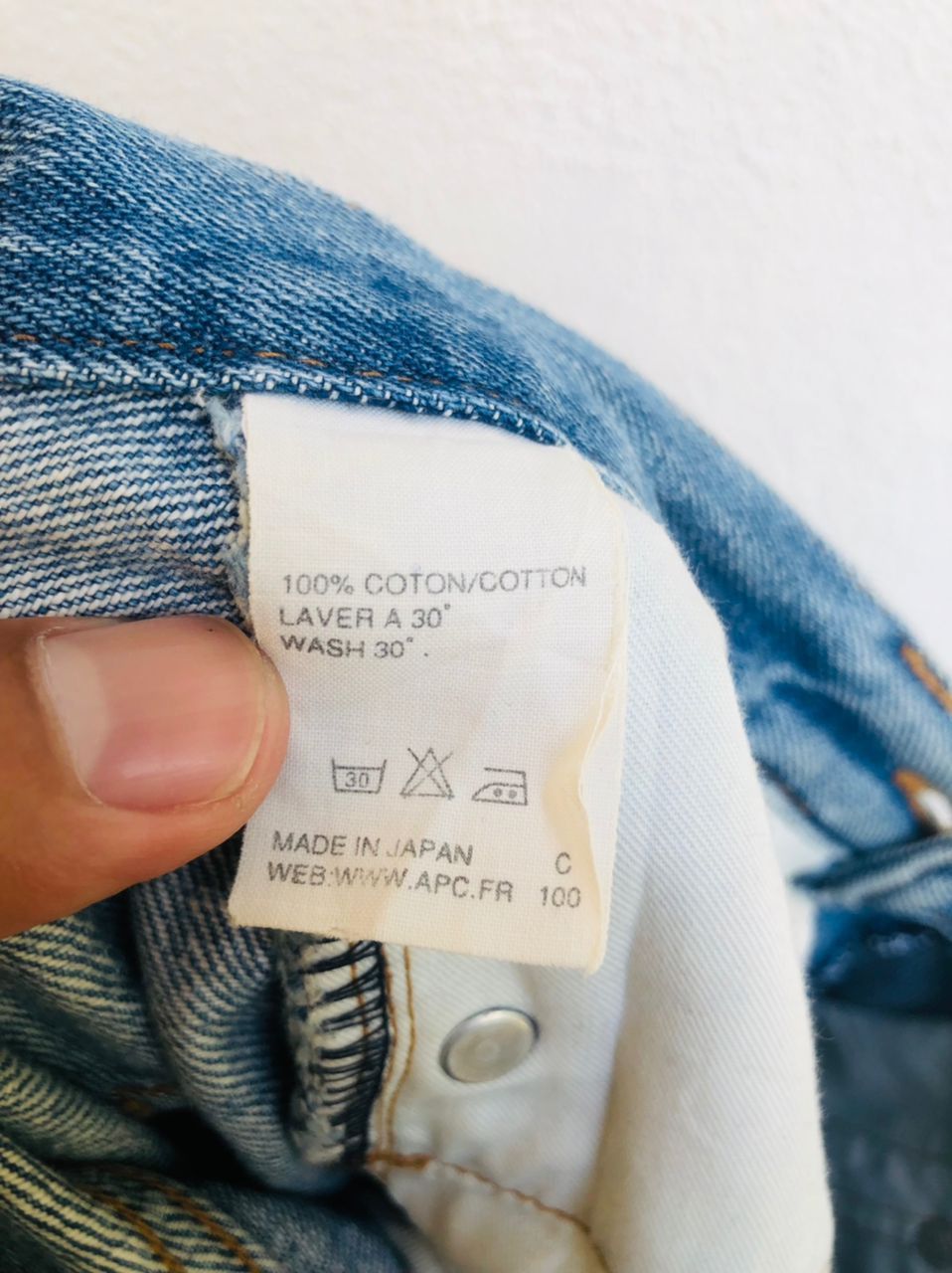 A.P.C. × Vintage Vintage A.P.C Distressed Designer Fashion Style Size US 28 / EU 44 - 7 Thumbnail