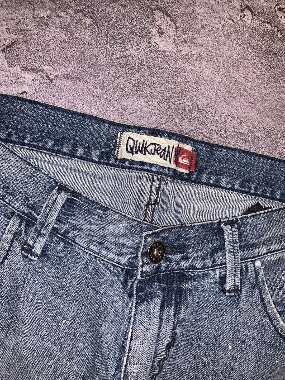 Quicksilver × Quiksilver Vintage quiksilver L denim blue cargo shorts 🩳 surfing style Size US 34 / EU 50 - 12 Thumbnail