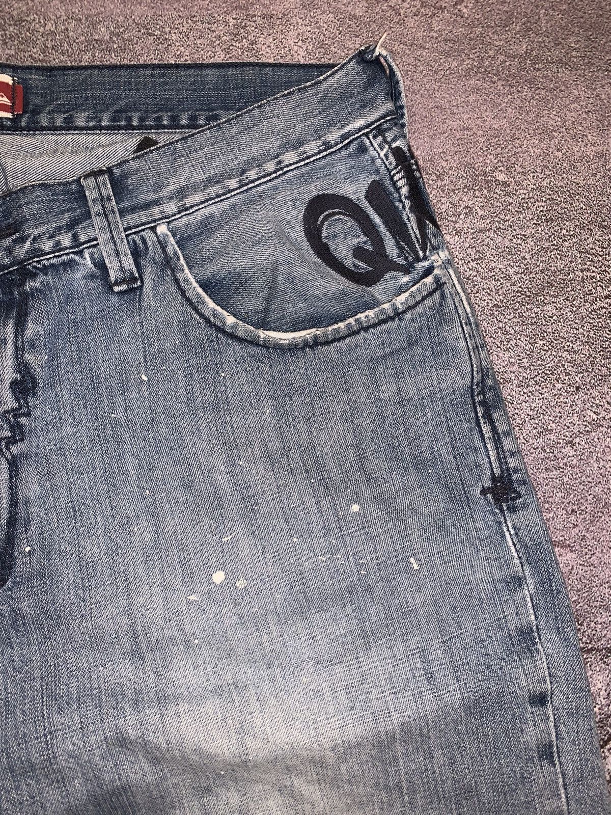 Quicksilver × Quiksilver Vintage quiksilver L denim blue cargo shorts 🩳 surfing style Size US 34 / EU 50 - 10 Thumbnail