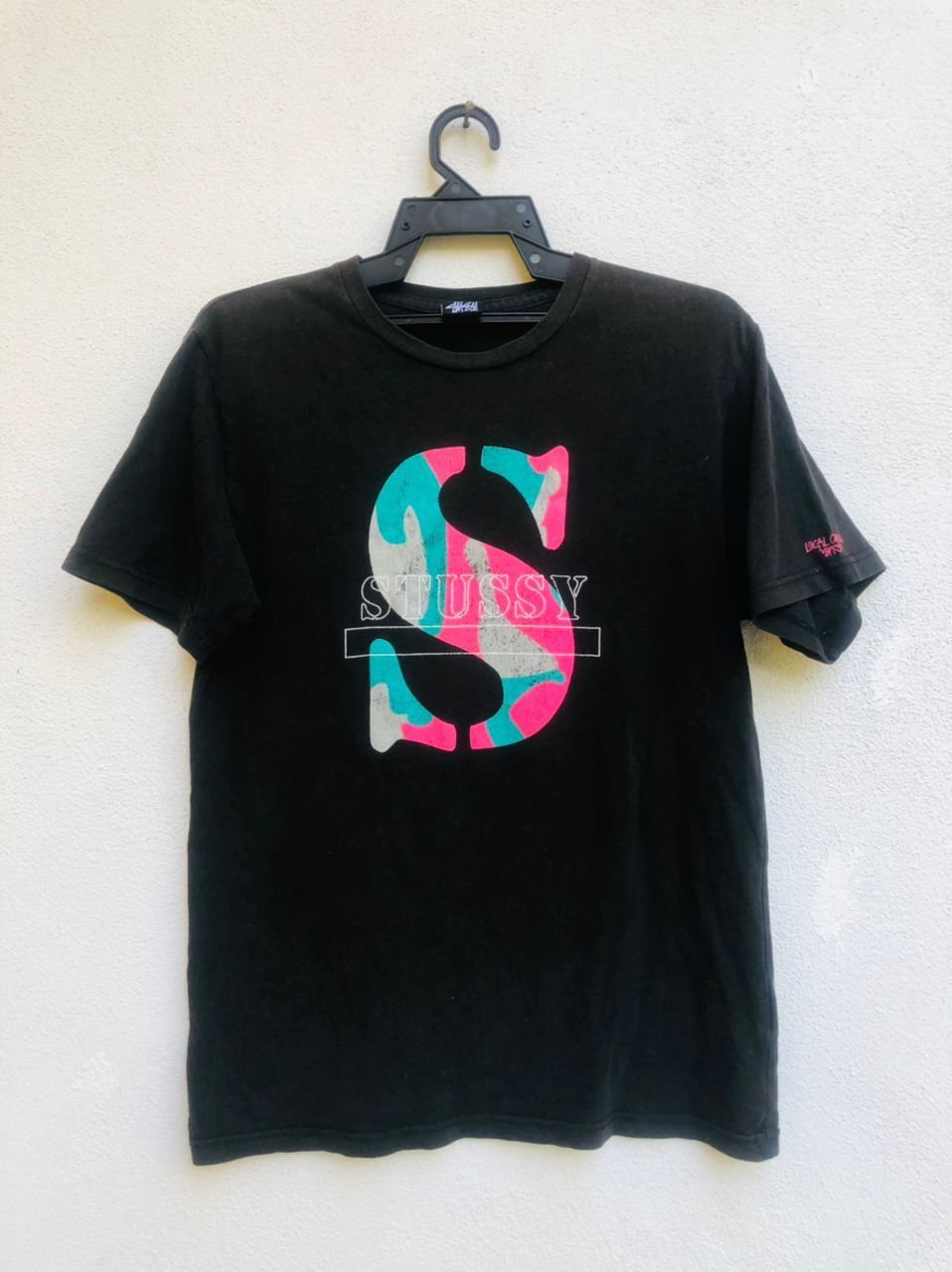 Vintage Stussy Camouflage Travis Scott Fashion Style