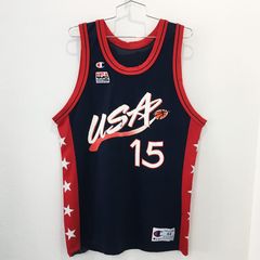 SCOTTIE PIPPEN DREAM TEAM II USA VINTAGE 1996 CHAMPION JERSEY