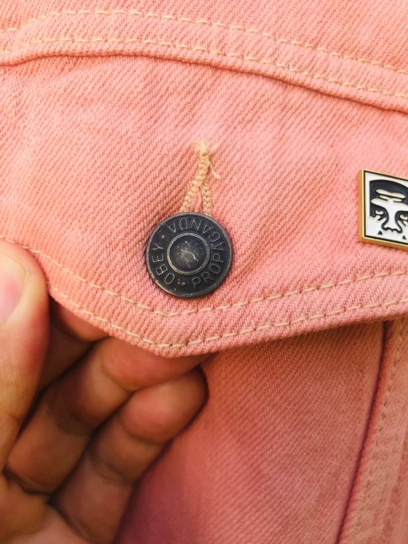 Obey × Vintage Vintage Obey Big Face Logo Streetwear Designer Style Size US L / EU 52-54 / 3 - 7 Thumbnail