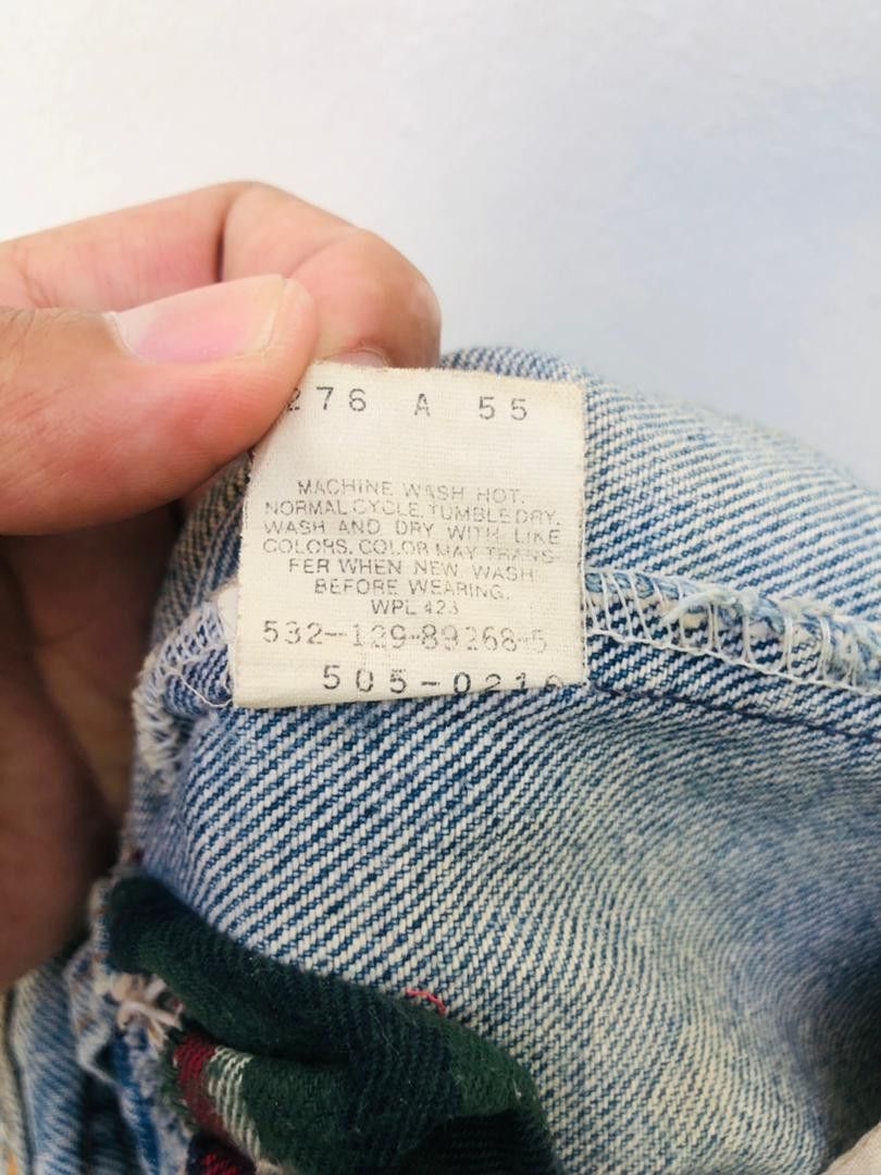 Levi's Vintage Clothing × Vintage Vintage Levis Distressed Designer Fashion Style Size US 30 / EU 46 - 11 Thumbnail