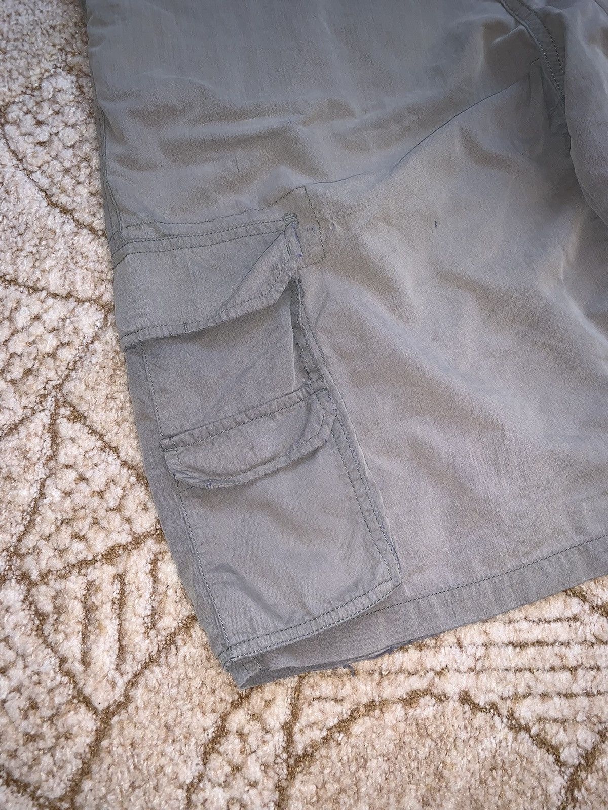 Quicksilver × Quiksilver Vintage quiksilver M faded khaki military cargo shorts 🩳 Size US 34 / EU 50 - 9 Thumbnail
