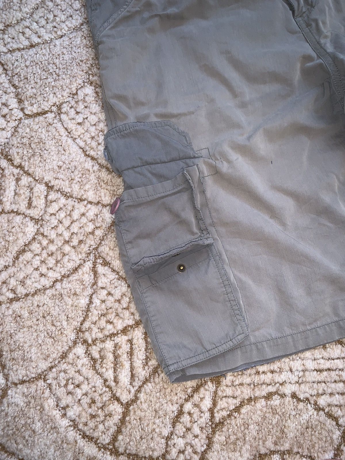 Quicksilver × Quiksilver Vintage quiksilver M faded khaki military cargo shorts 🩳 Size US 34 / EU 50 - 14 Thumbnail