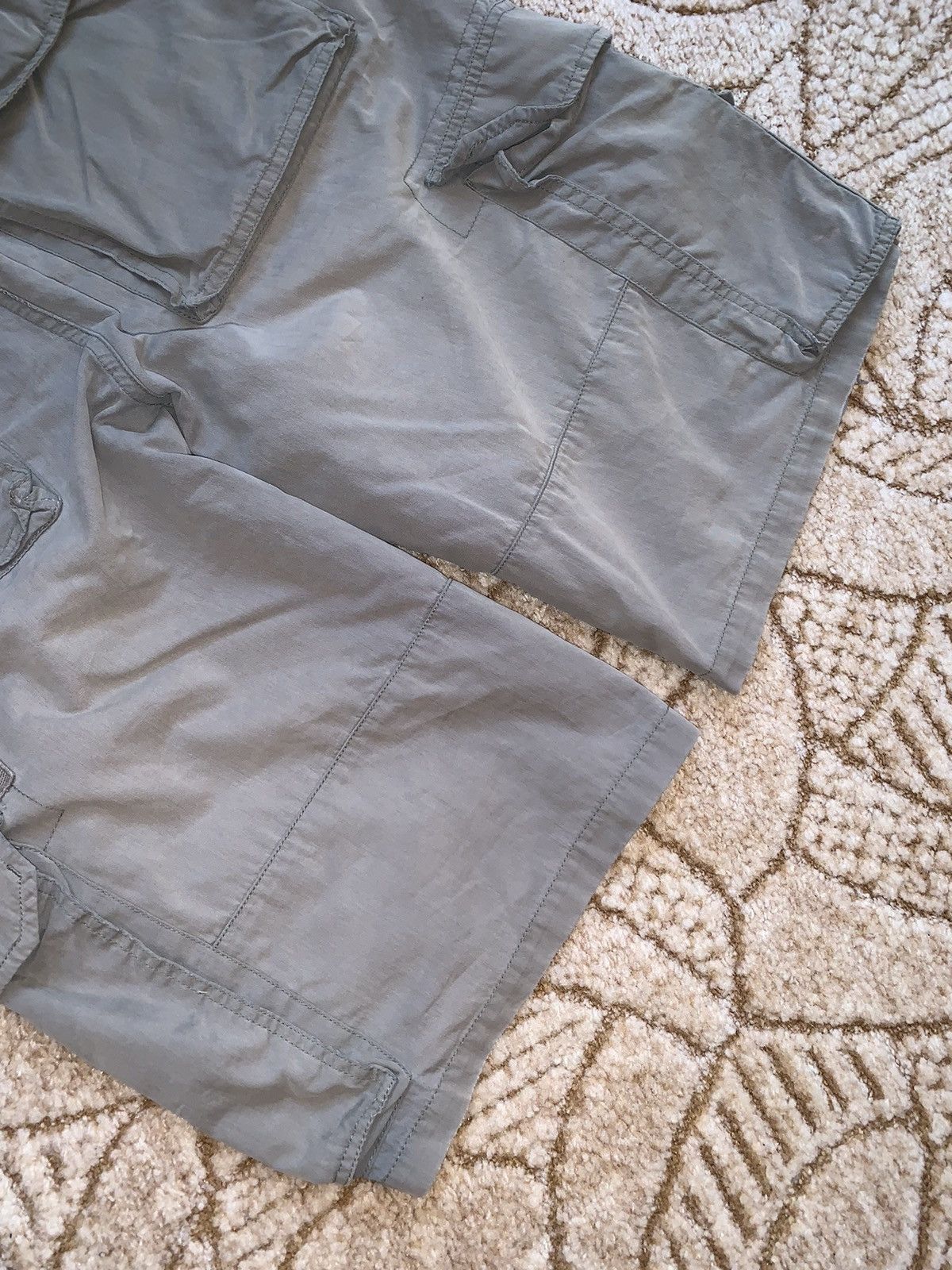Quicksilver × Quiksilver Vintage quiksilver M faded khaki military cargo shorts 🩳 Size US 34 / EU 50 - 18 Thumbnail