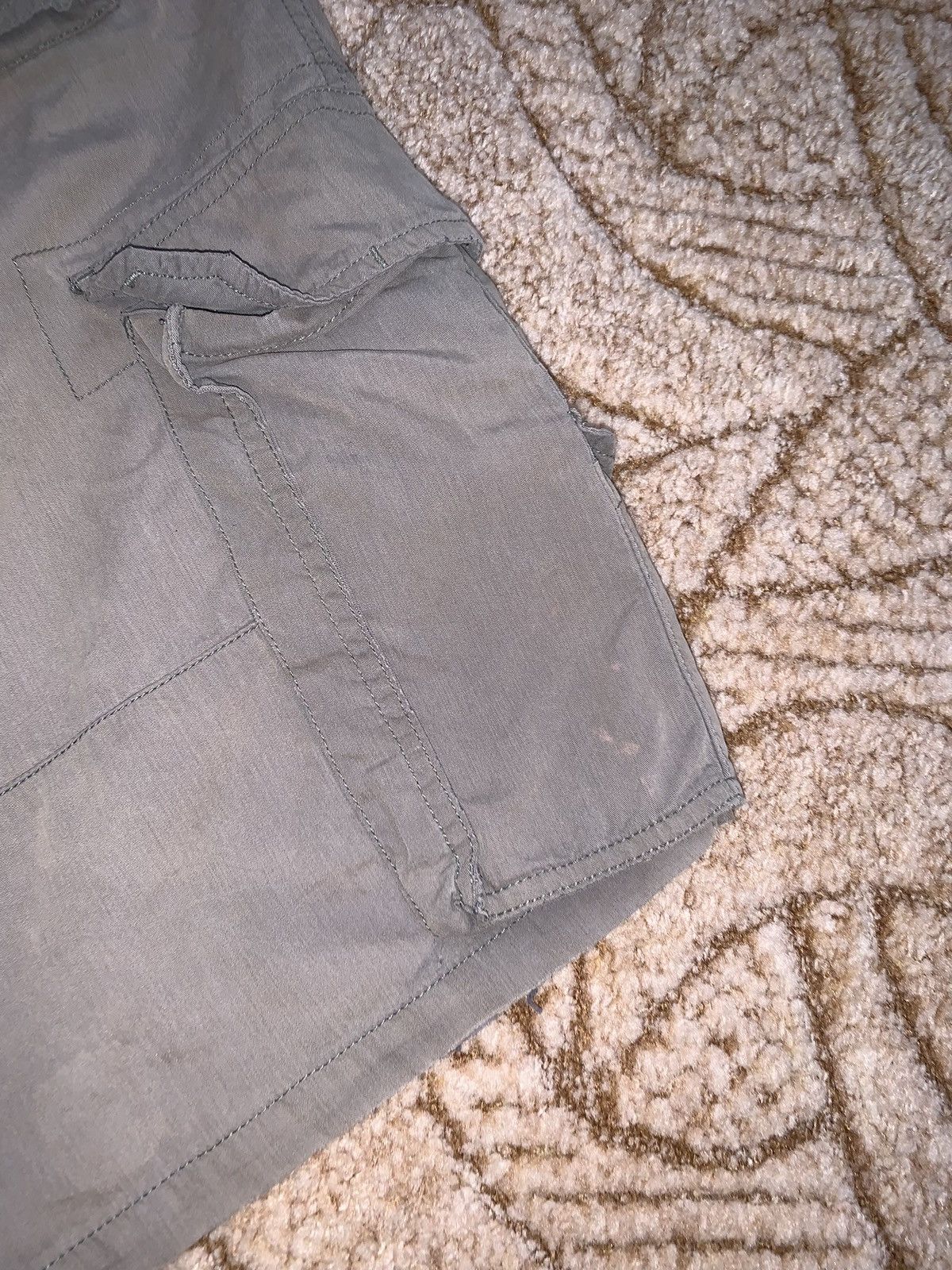 Quicksilver × Quiksilver Vintage quiksilver M faded khaki military cargo shorts 🩳 Size US 34 / EU 50 - 22 Thumbnail