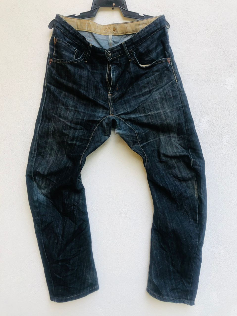 image of Vintage Edwin Engineer Japanese Fashion Style in Dark Blue, Men's (Size 34)
