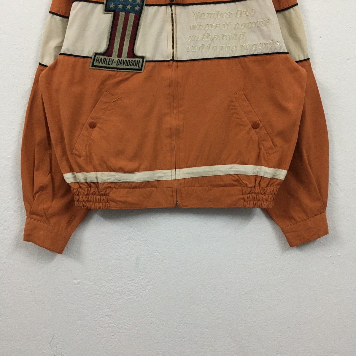 Harley Davidson × Vintage Rare Vintage Harley Davidson Embroidery Jacket Size US M / EU 48-50 / 2 - 6 Thumbnail