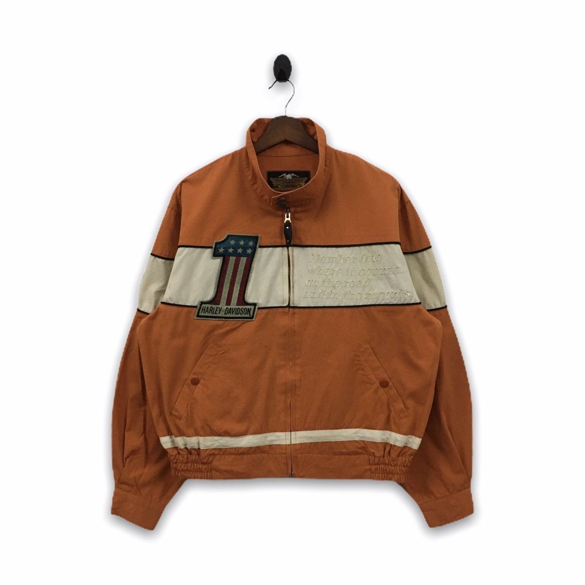 Rare Vintage Harley Davidson Embroidery Jacket