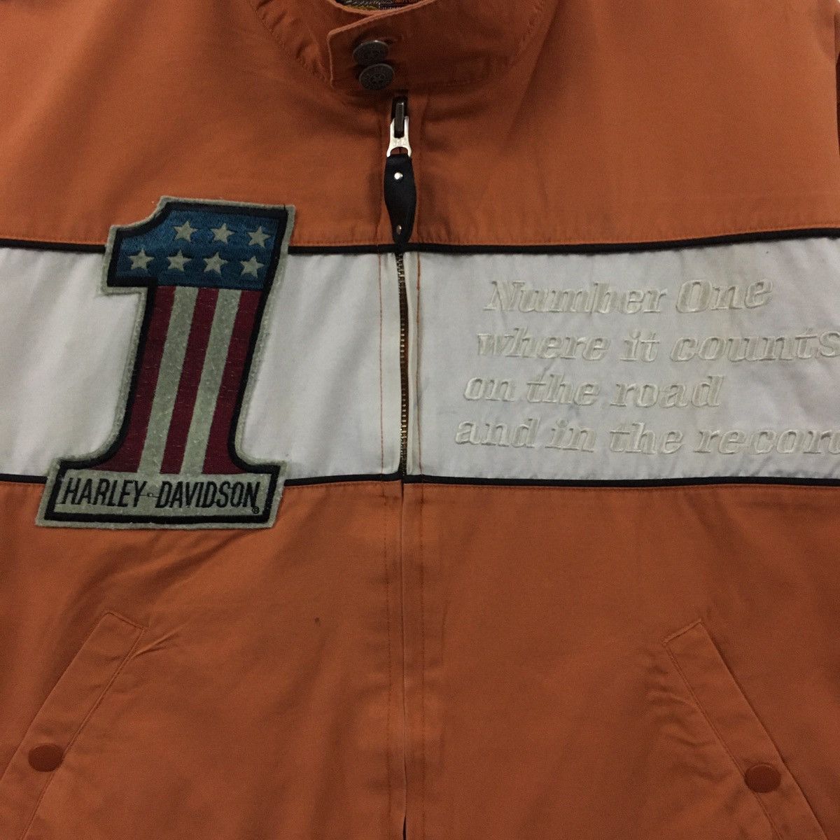 Harley Davidson × Vintage Rare Vintage Harley Davidson Embroidery Jacket Size US M / EU 48-50 / 2 - 10 Thumbnail
