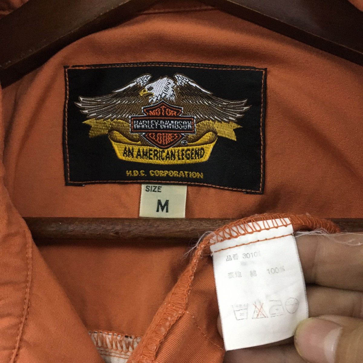 Harley Davidson × Vintage Rare Vintage Harley Davidson Embroidery Jacket Size US M / EU 48-50 / 2 - 4 Thumbnail