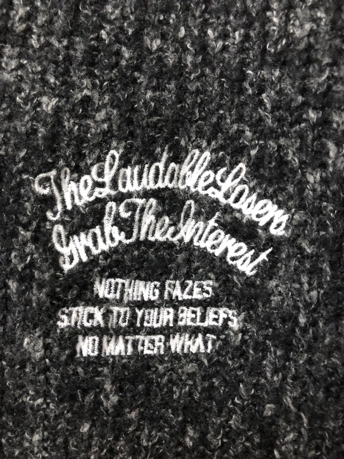 If Six Was Nine Stooges & Co Wool Knit Cardigan Size US M / EU 48-50 / 2 - 20 Thumbnail