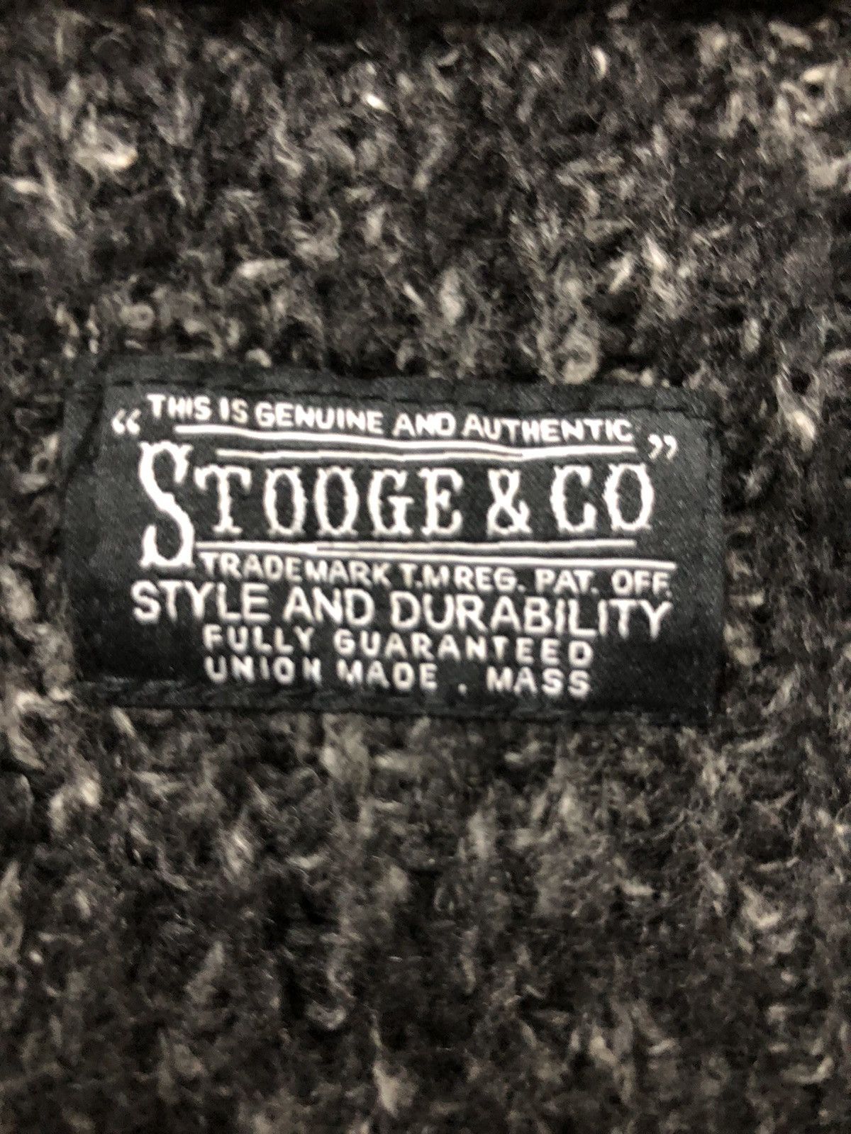 If Six Was Nine Stooges & Co Wool Knit Cardigan Size US M / EU 48-50 / 2 - 22 Thumbnail