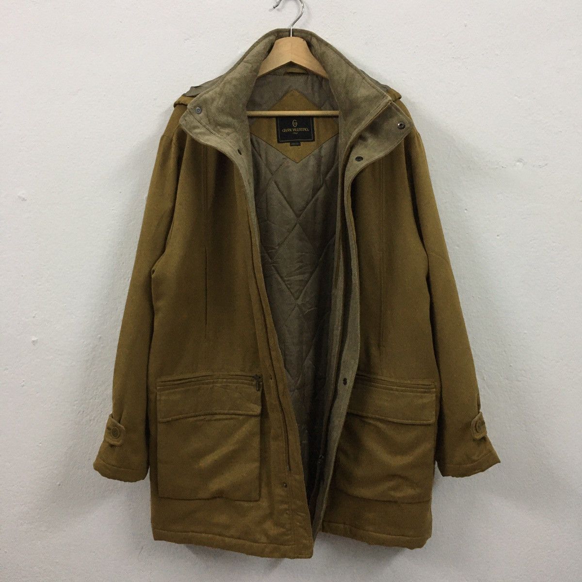 Valentino × Vintage Vintage Gianni Valentino Hooded Jacket Size US M / EU 48-50 / 2 - 9 Thumbnail