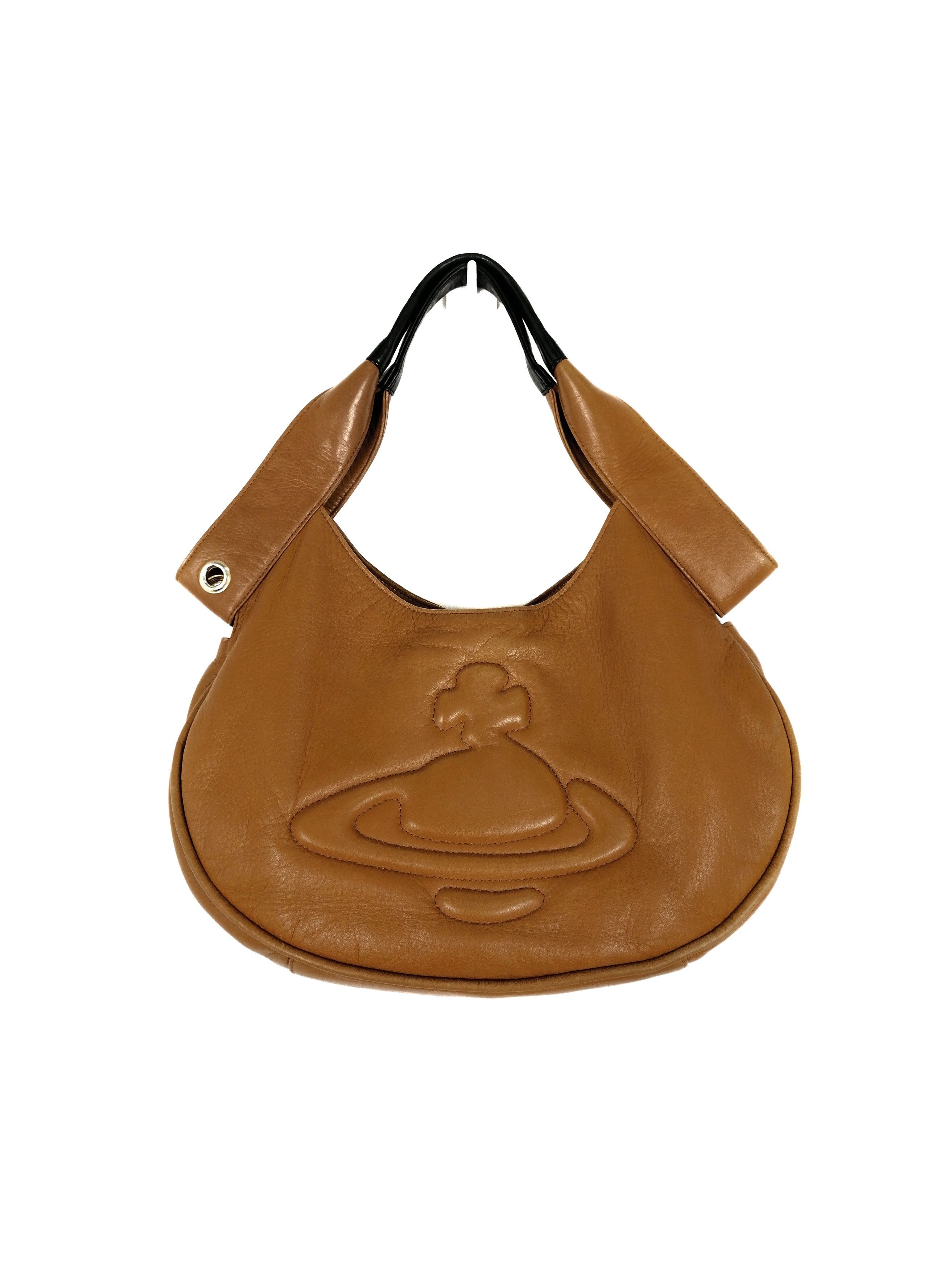 Vivienne Westwood Rare🔥Vivienne Westwood Embossed Orb Logo Leather Bags⚡ Size ONE SIZE - 1 Thumbnail