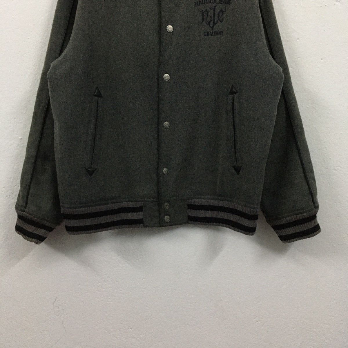 Nautica Rare Nautica Jeans Company Wool Varsity Jacket Size US L / EU 52-54 / 3 - 9 Thumbnail