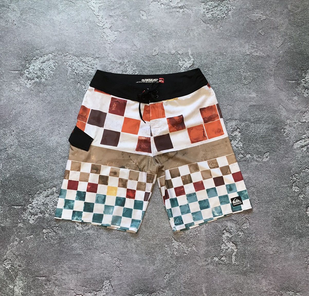 Quicksilver × Quiksilver Quiksilver 32 cargo board surf surfing shorts 🩳beach summer Size US 32 / EU 48 - 2 Thumbnail