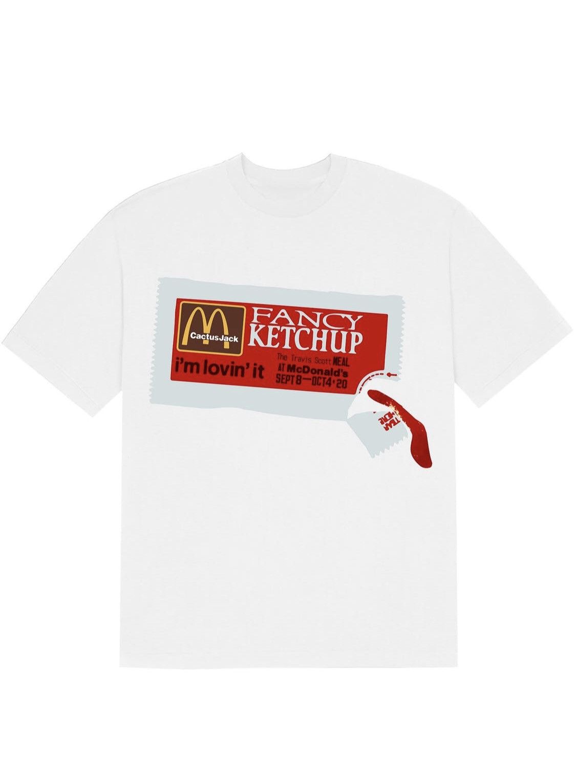 Cactus Plant Flea Market × Travis Scott McDonald's x Cactus Jack x CPFM 4 CJ KETCHUP T-SHIRT L Size US L / EU 52-54 / 3 - 2 Thumbnail
