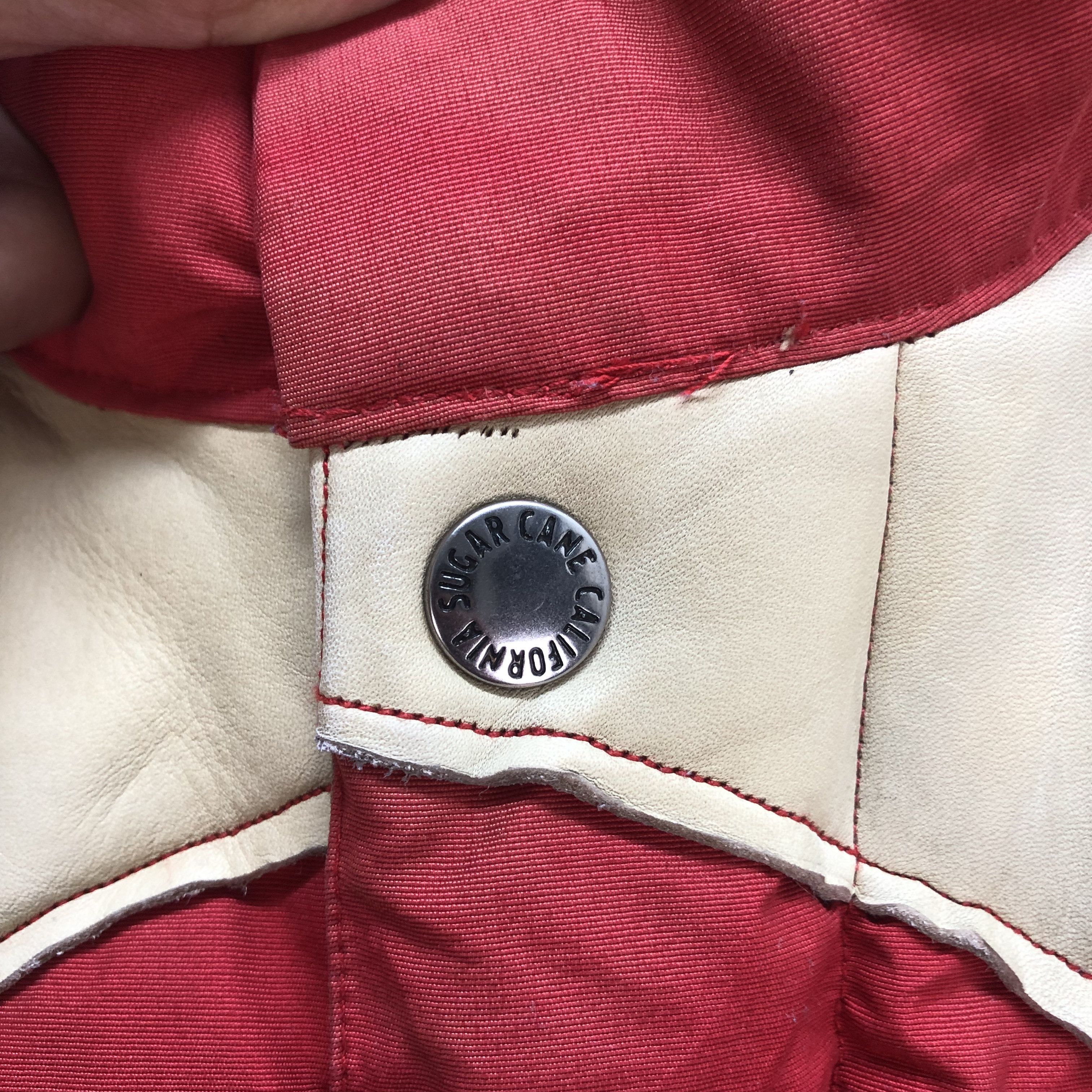 Sugar Cane VINTAGE SUGAR CANE LEATHER PART DOWN VEST #7276-124 Size US M / EU 48-50 / 2 - 7 Thumbnail