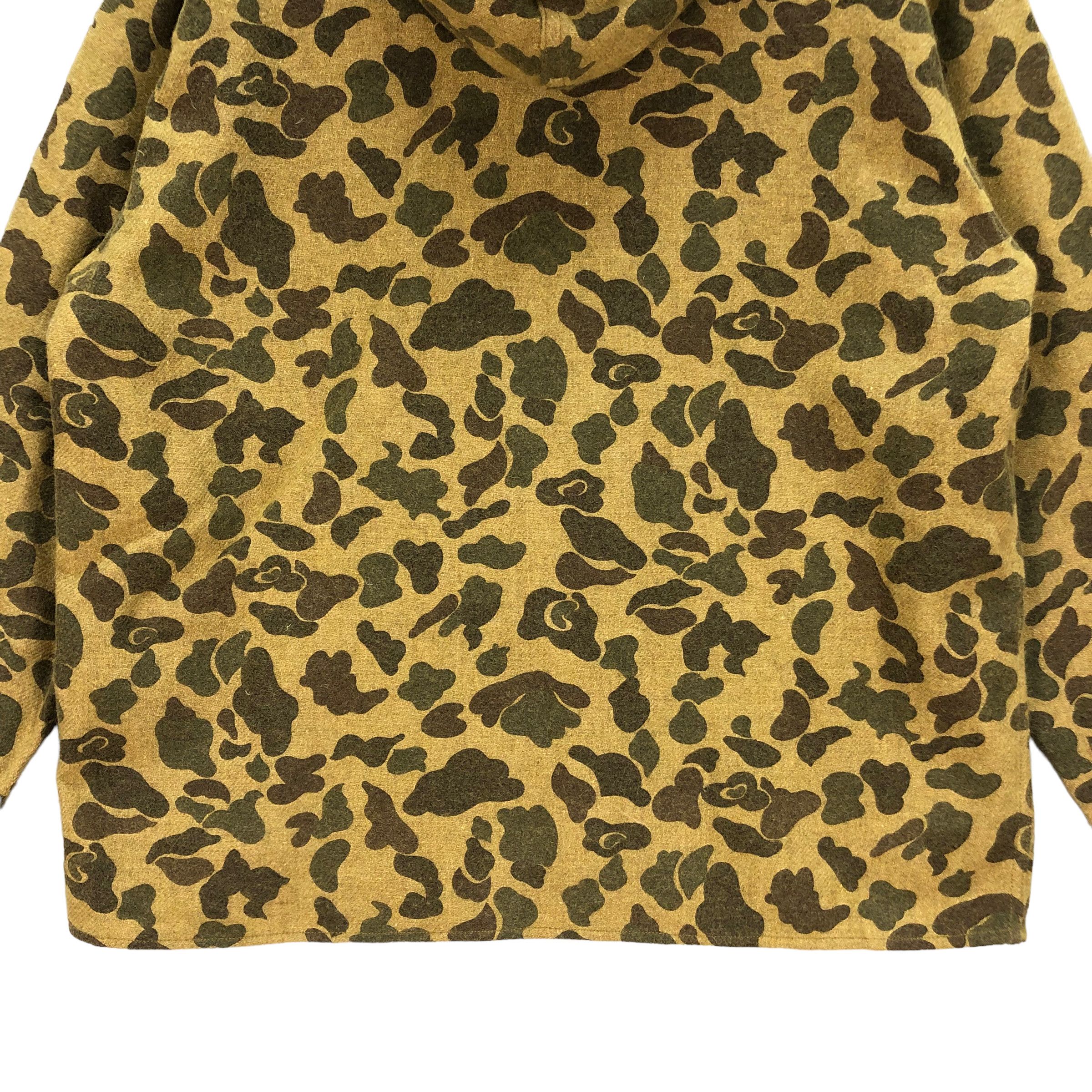 Japan Rags RAW TEX UNITED ARROWS CAMO HOODED JACKET #7270-123 Size US M / EU 48-50 / 2 - 12 Thumbnail