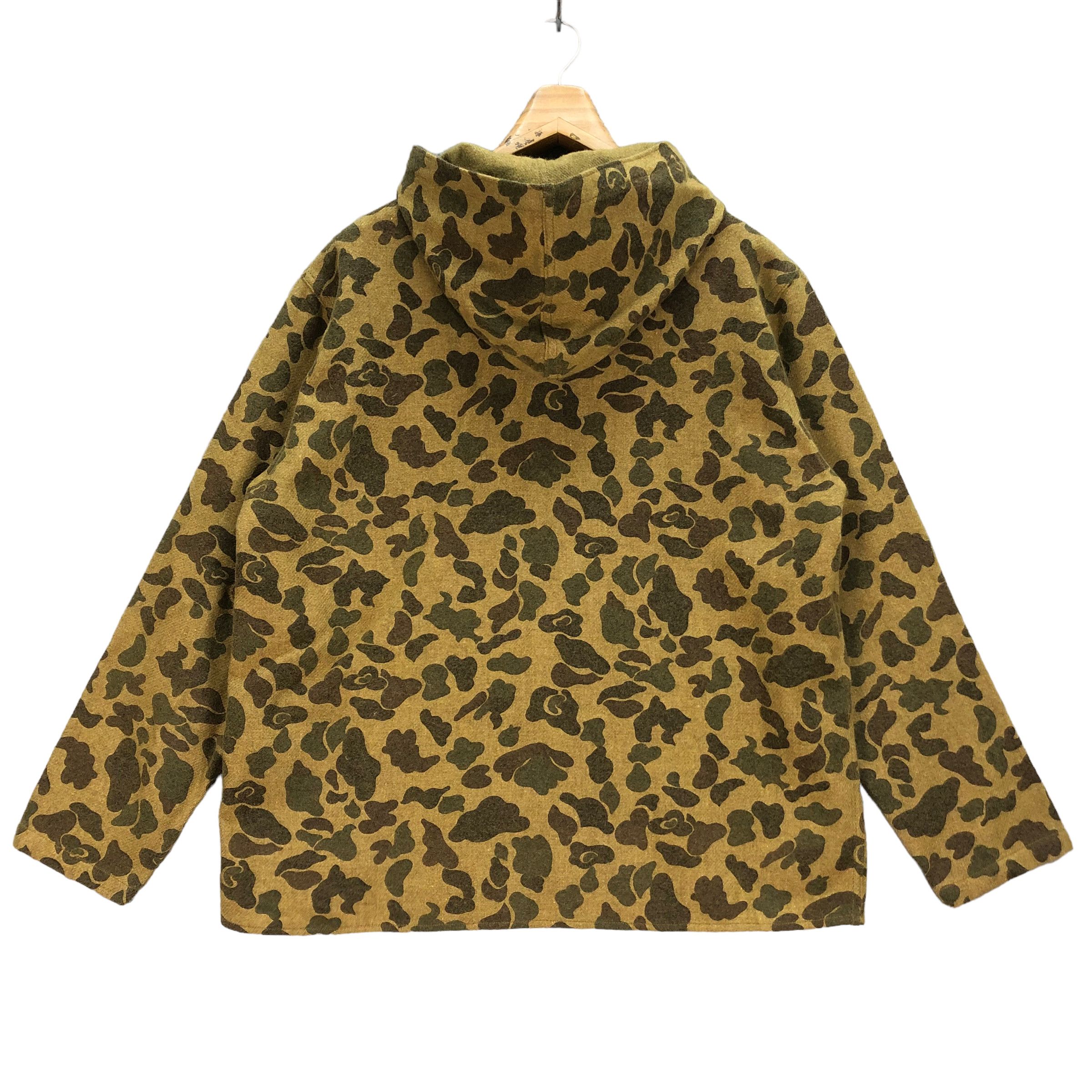 Japan Rags RAW TEX UNITED ARROWS CAMO HOODED JACKET #7270-123 Size US M / EU 48-50 / 2 - 10 Thumbnail