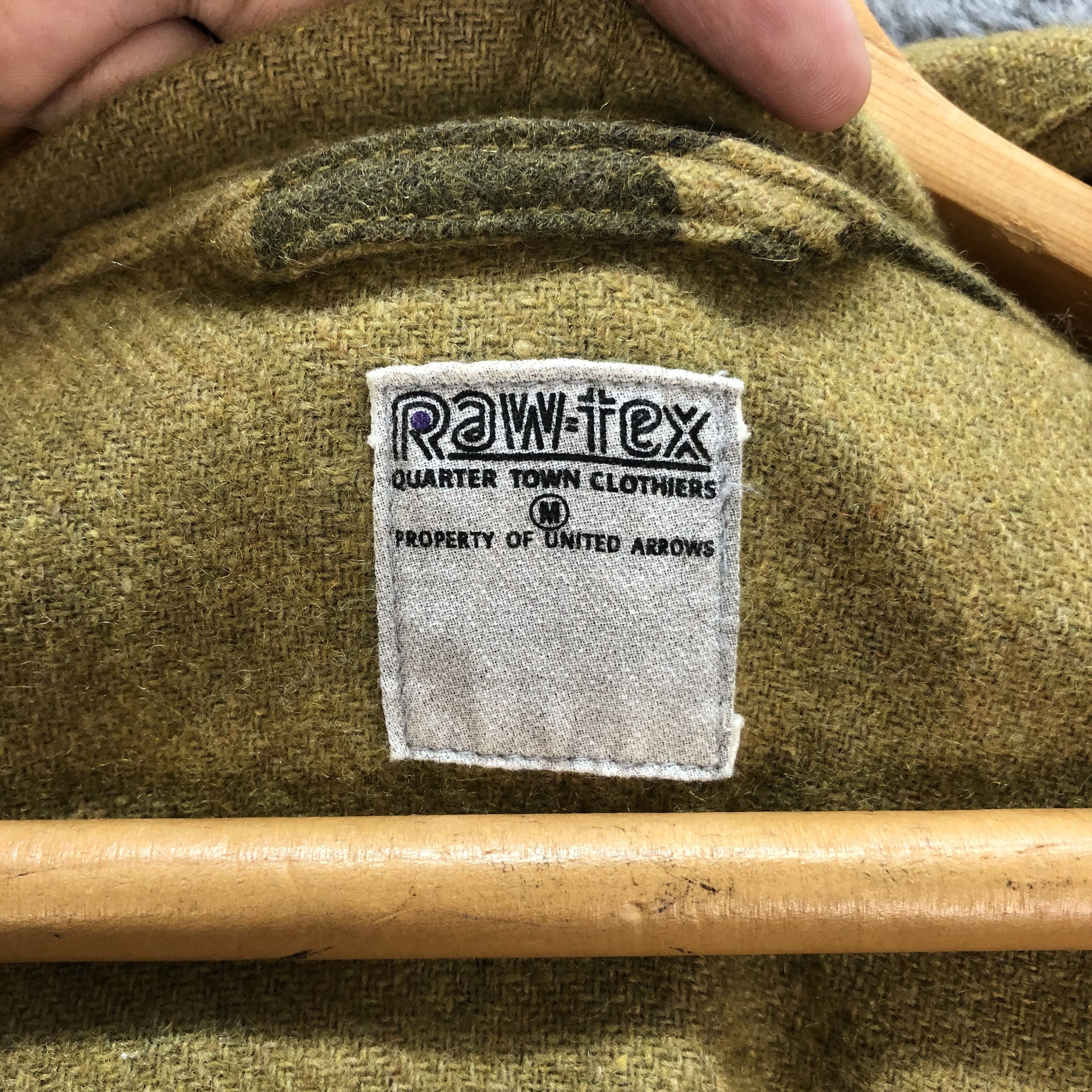 Japan Rags RAW TEX UNITED ARROWS CAMO HOODED JACKET #7270-123 Size US M / EU 48-50 / 2 - 7 Thumbnail