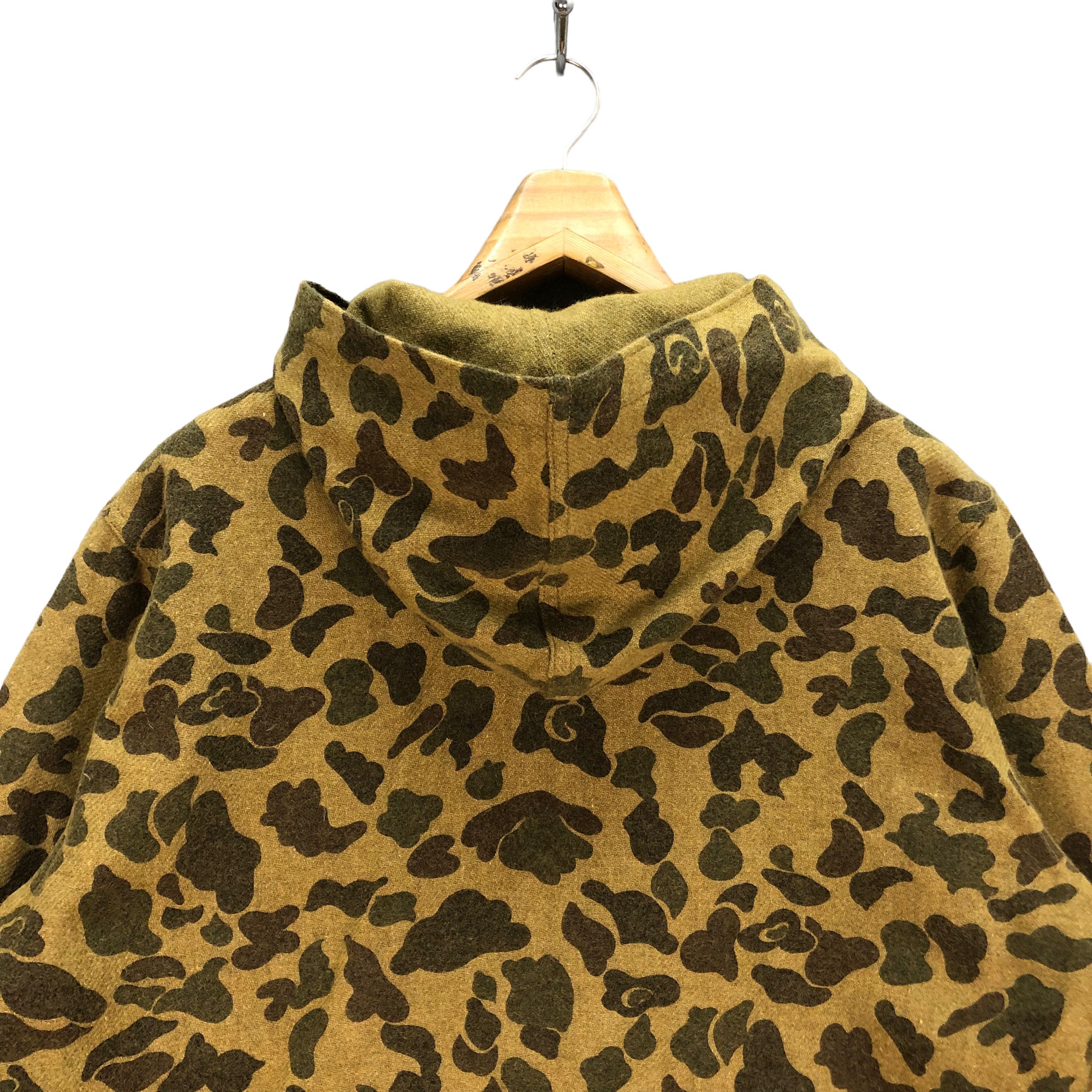 Japan Rags RAW TEX UNITED ARROWS CAMO HOODED JACKET #7270-123 Size US M / EU 48-50 / 2 - 11 Thumbnail