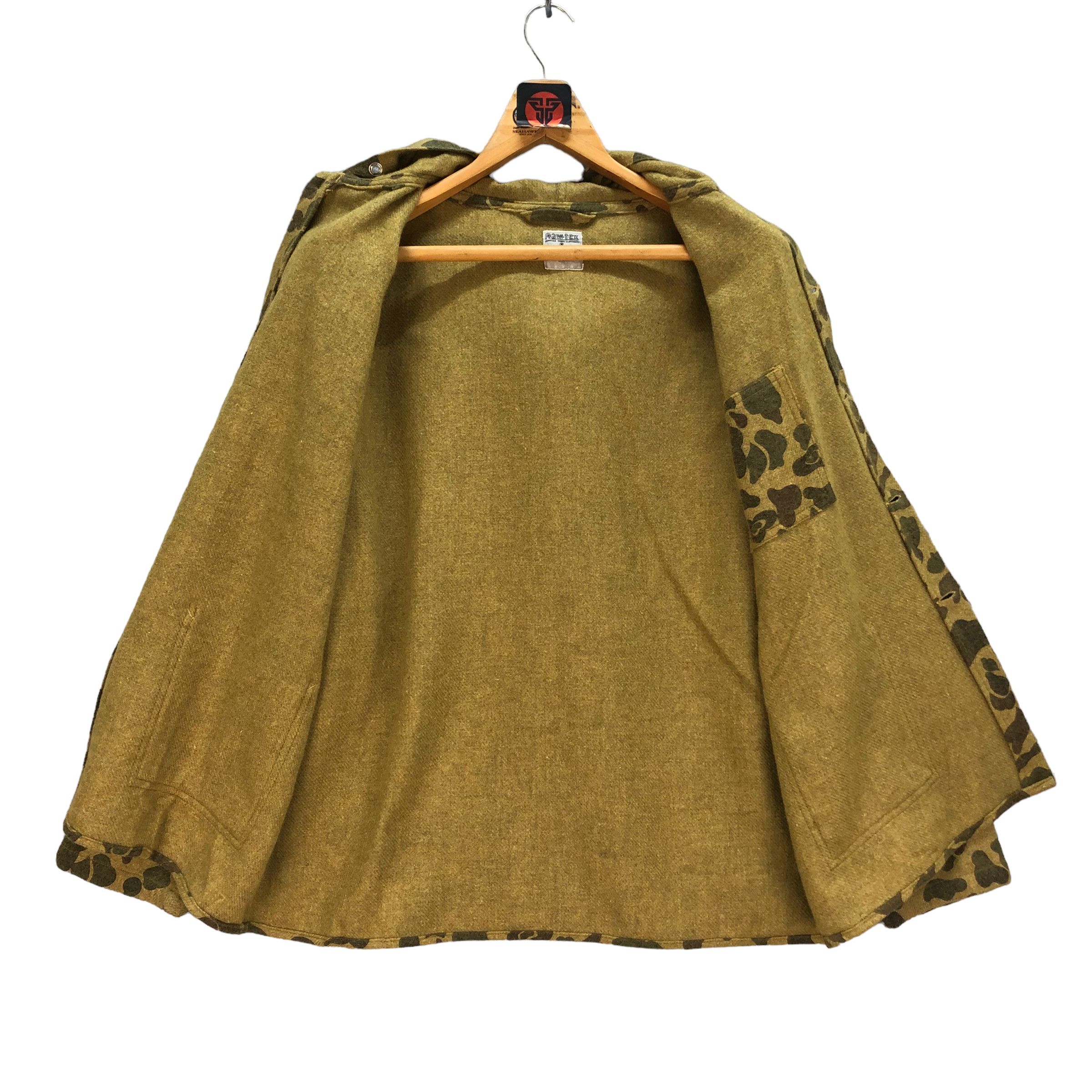 Japan Rags RAW TEX UNITED ARROWS CAMO HOODED JACKET #7270-123 Size US M / EU 48-50 / 2 - 6 Thumbnail