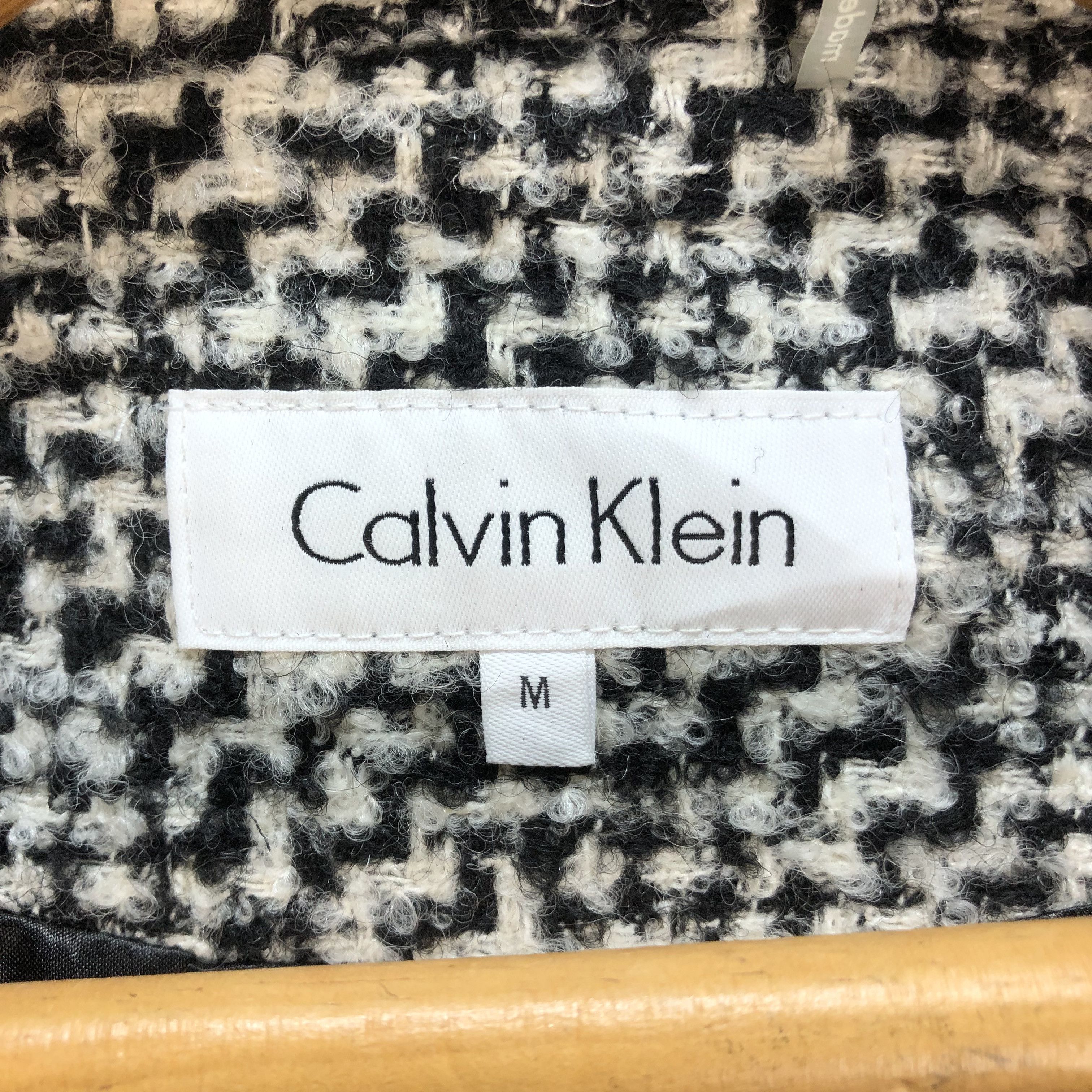 Calvin Klein CALVIN KLEIN BELTED DOUBLE BREASTED COAT #7265-123 Size M / US 6-8 / IT 42-44 - 8 Thumbnail