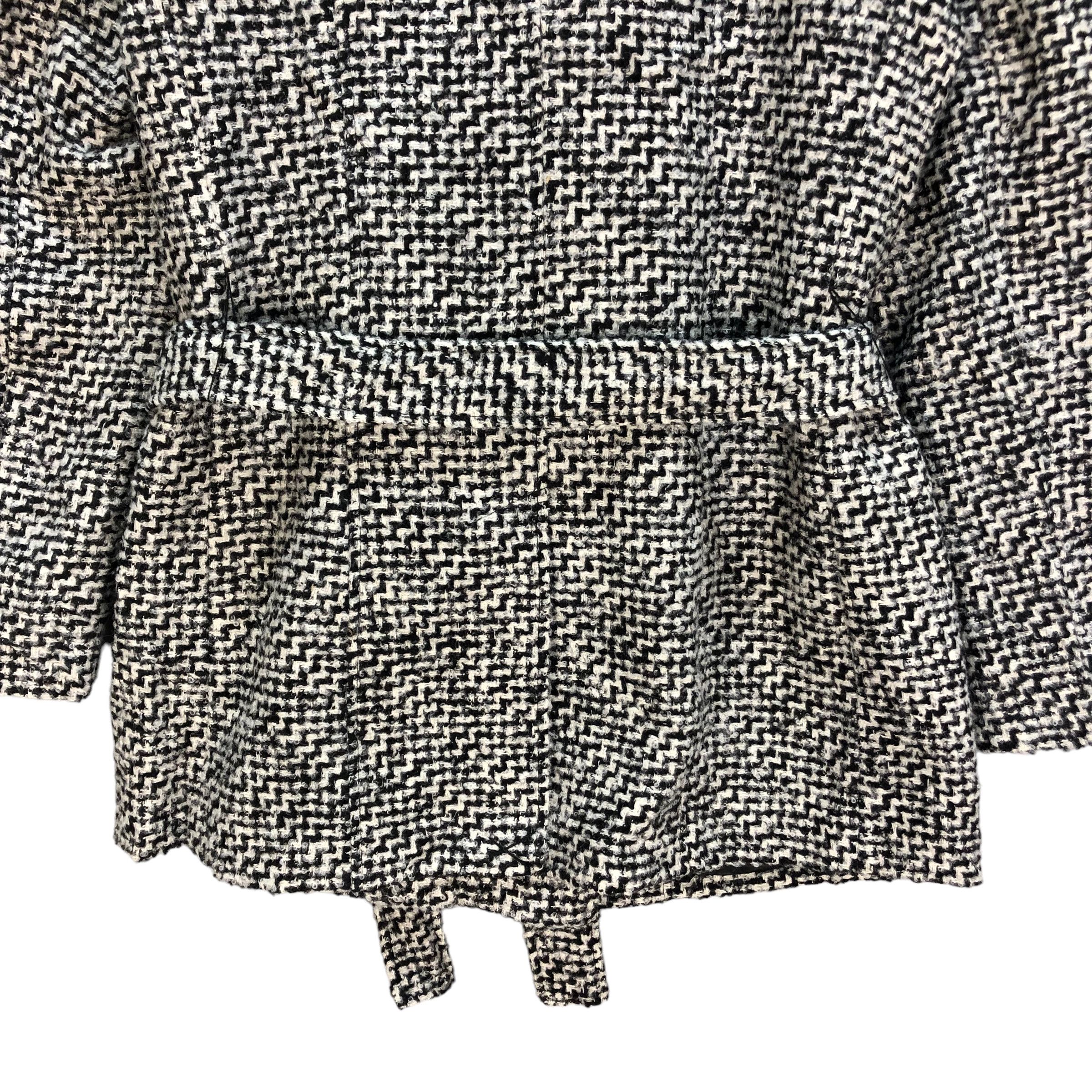 Calvin Klein CALVIN KLEIN BELTED DOUBLE BREASTED COAT #7265-123 Size M / US 6-8 / IT 42-44 - 16 Thumbnail