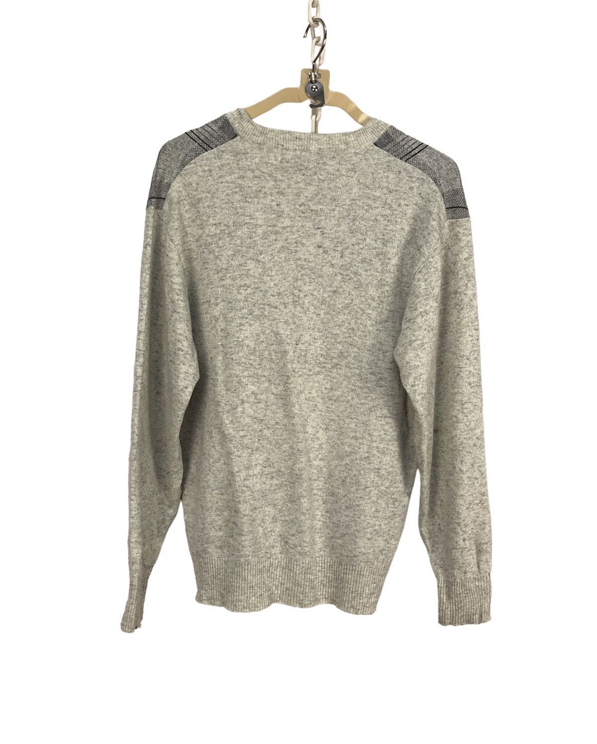 Japanese Brand × Vintage Vintage wool vneck sweatshirt by kosugi Size US M / EU 48-50 / 2 - 2 Thumbnail