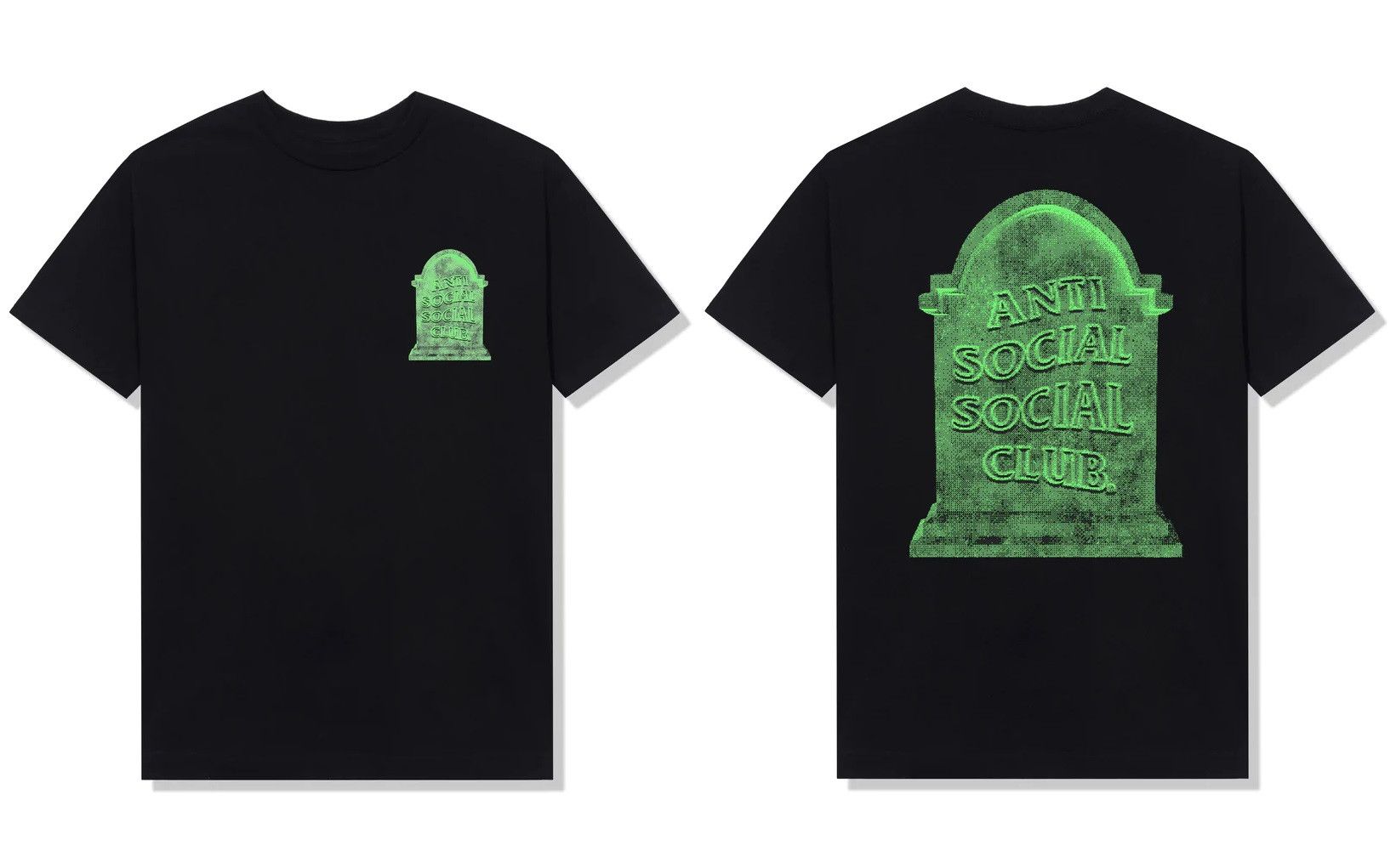 Anti Social Social Club DS Halloween ASSC Snakes In The Grass Black Tee FTP FOG BAPE Size US M / EU 48-50 / 2 - 1 Thumbnail