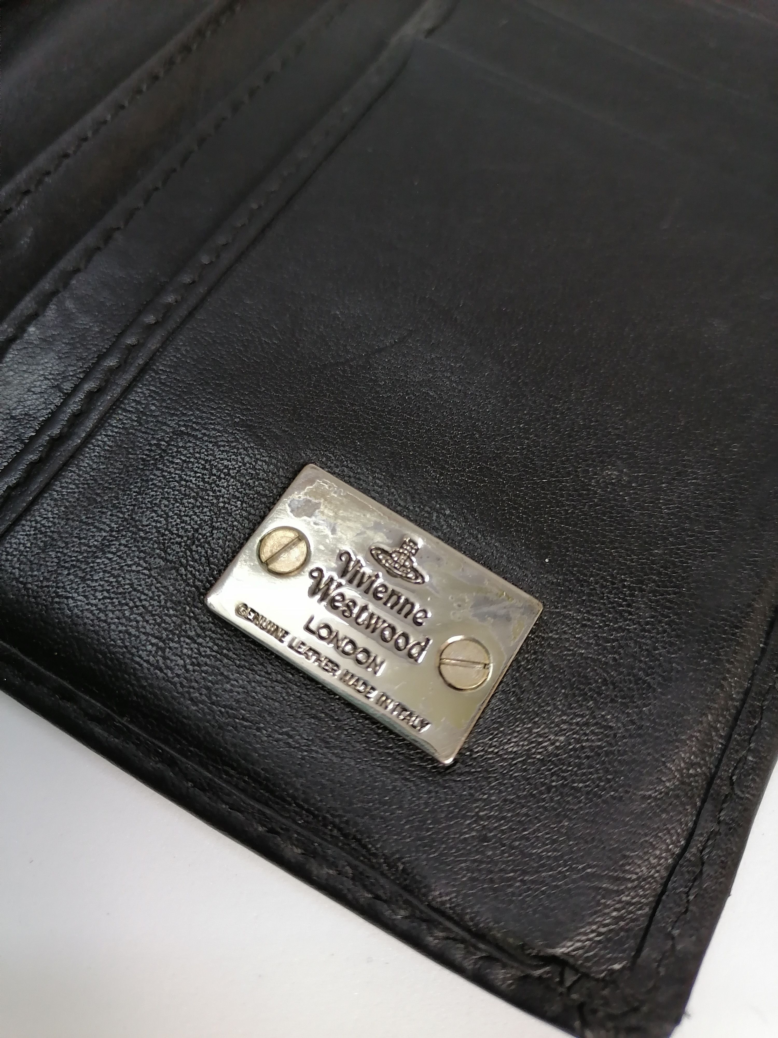 Vivienne Westwood Vivienne Westwood Embossed Logo Leather Long Wallet Size ONE SIZE - 5 Thumbnail