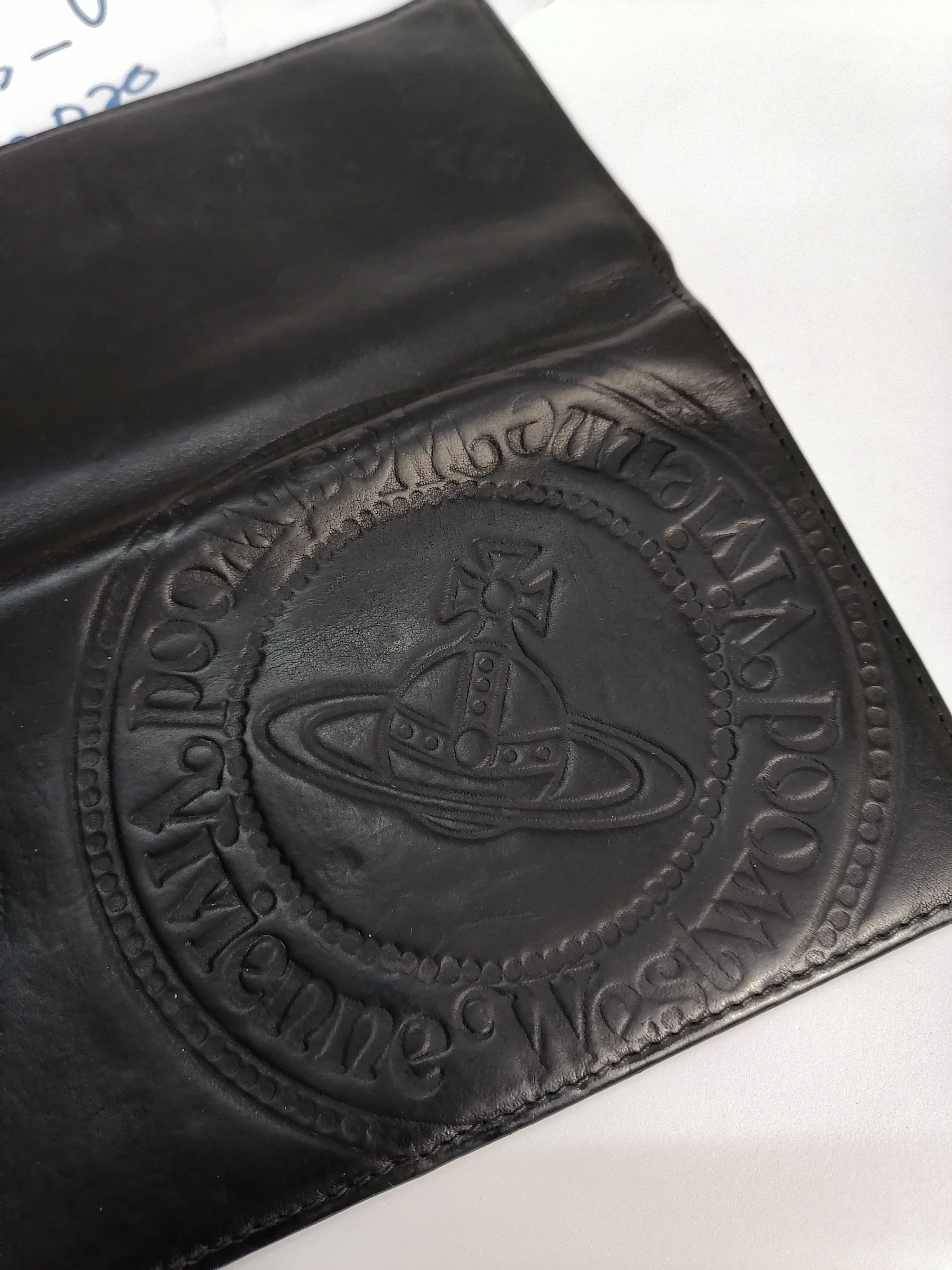 Vivienne Westwood Vivienne Westwood Embossed Logo Leather Long Wallet Size ONE SIZE - 2 Thumbnail