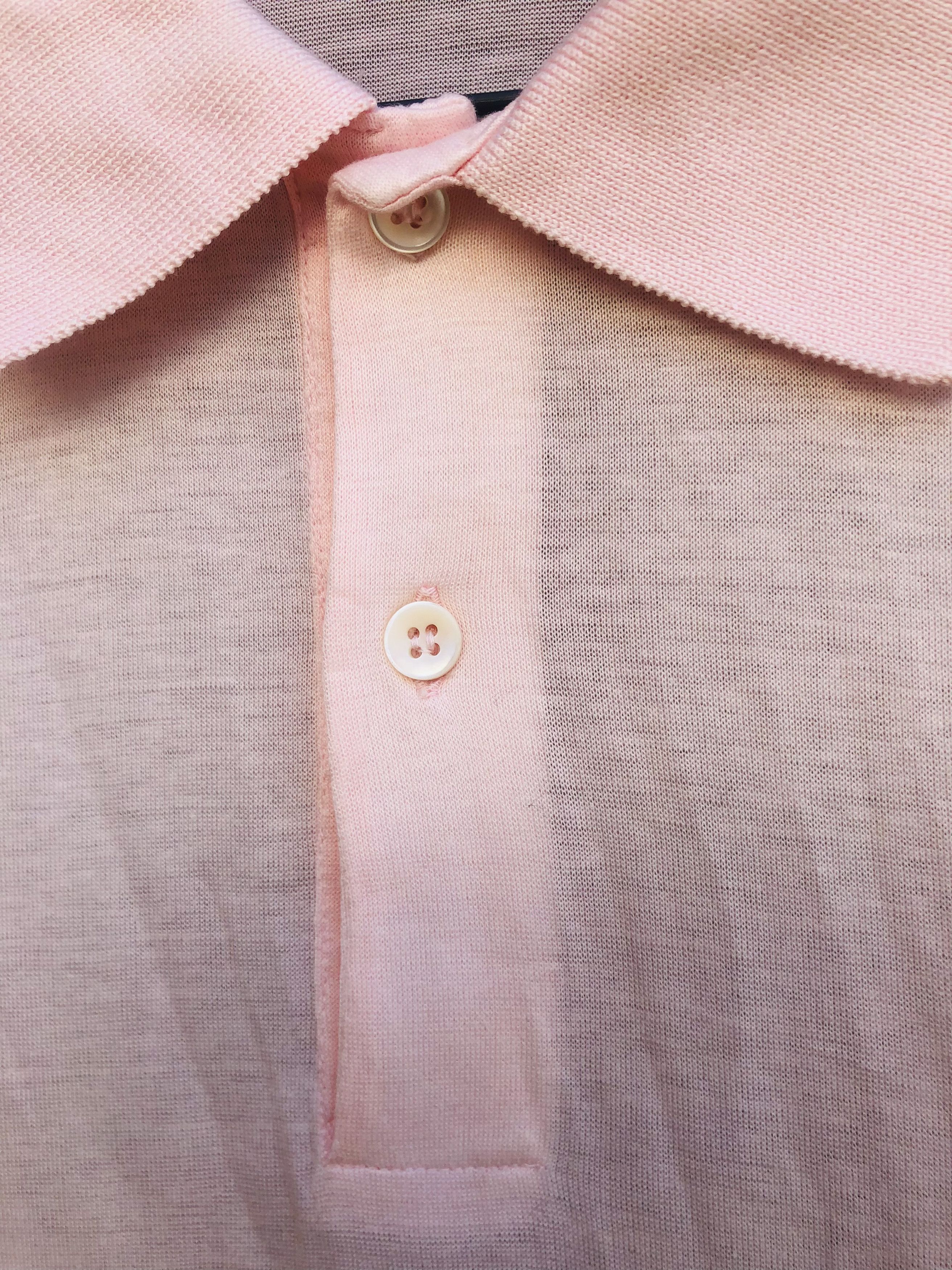 Hermes × Vintage Vintage Hermes Designer Fashion Style Pink Colour Shirt Size US M / EU 48-50 / 2 - 6 Thumbnail