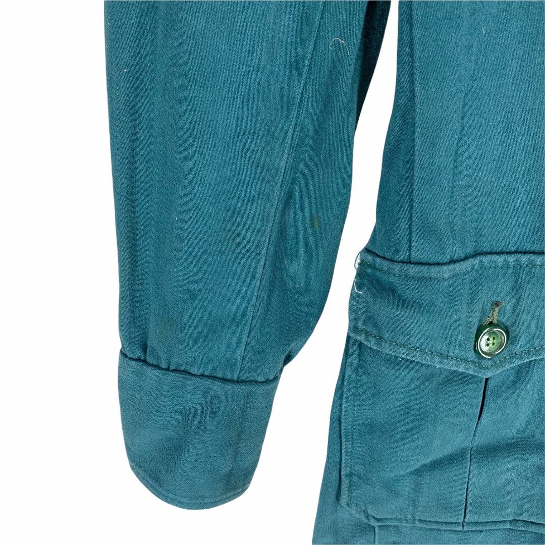Johnbull Vintage John Bull Green Chore Jacket #3236-45 Size US XS / EU 42 / 0 - 5 Thumbnail