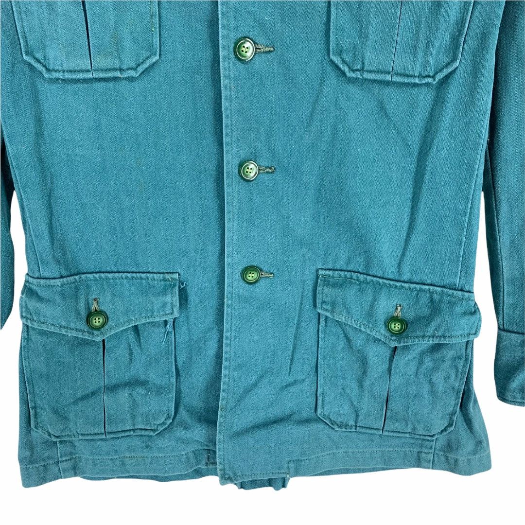 Johnbull Vintage John Bull Green Chore Jacket #3236-45 Size US XS / EU 42 / 0 - 4 Thumbnail