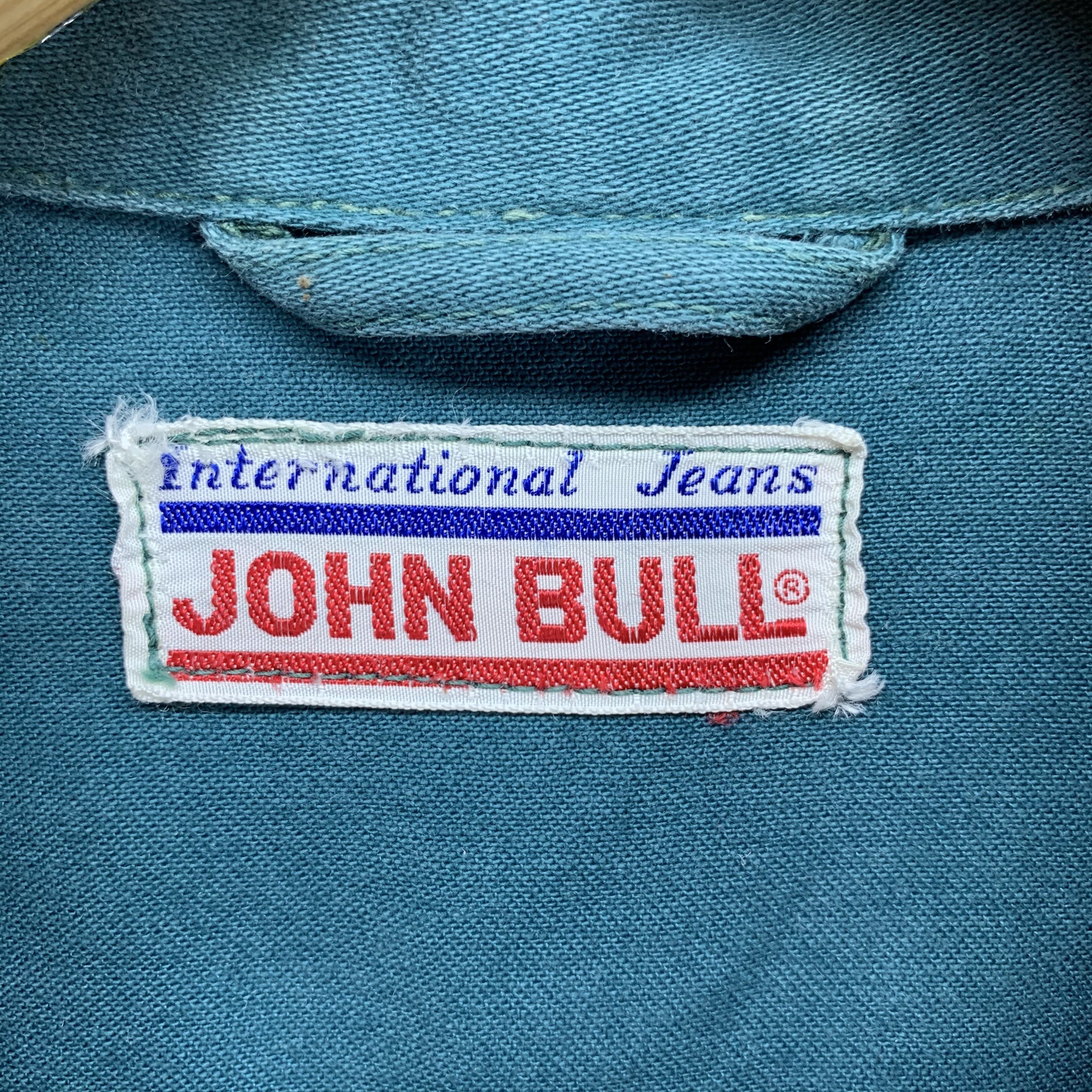 Johnbull Vintage John Bull Green Chore Jacket #3236-45 Size US XS / EU 42 / 0 - 6 Thumbnail