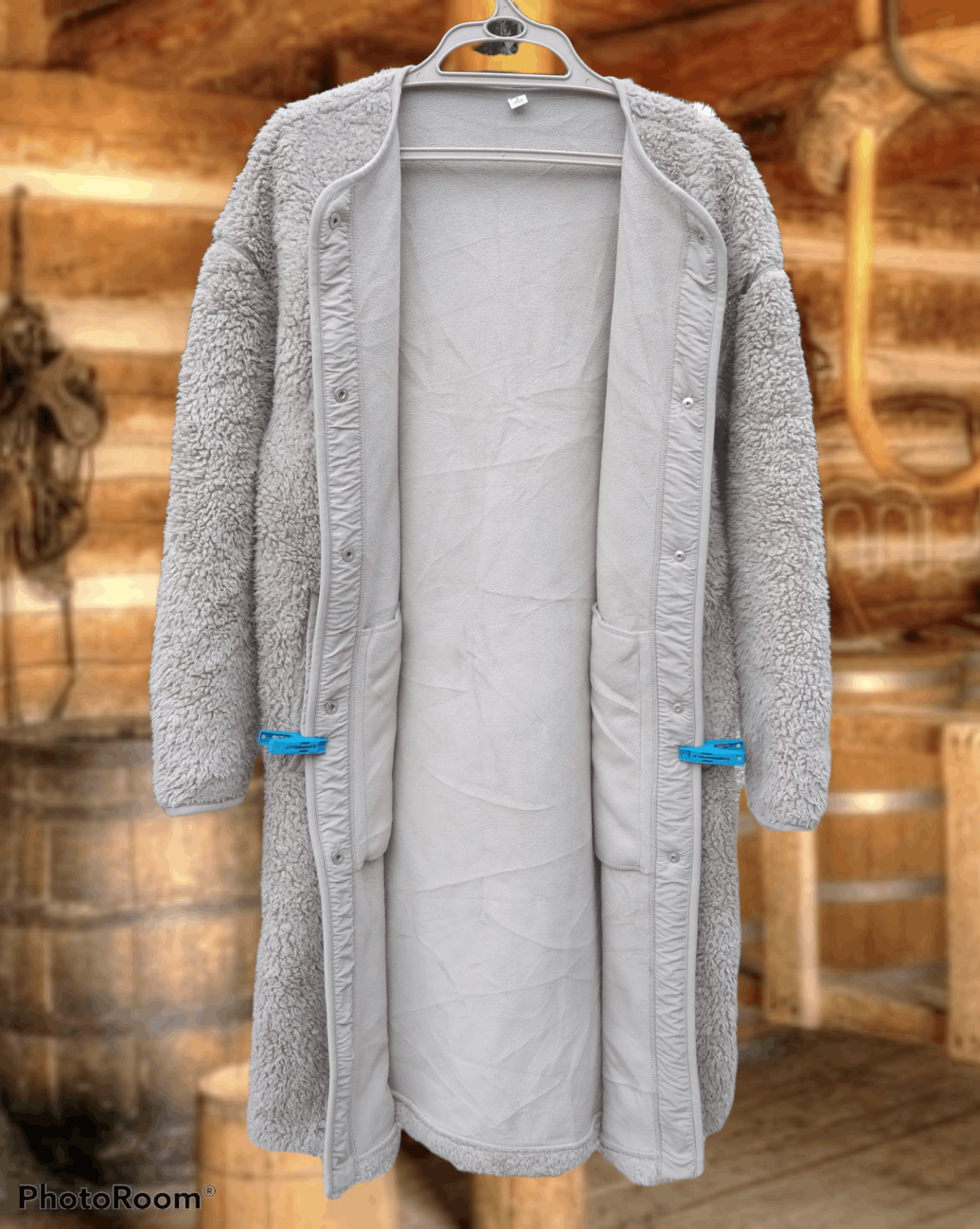 Japanese Brand UNIQLO DEEP PILE FLEECE LONG COAT Size M / US 6-8 / IT 42-44 - 1 Thumbnail
