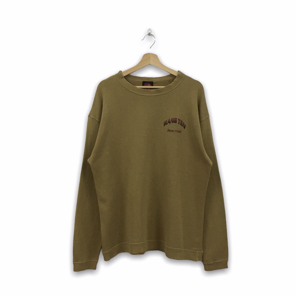 Hang Ten × Vintage Rare Vintage Hang Ten Sweatshirt Size US M / EU 48-50 / 2 - 2 Thumbnail