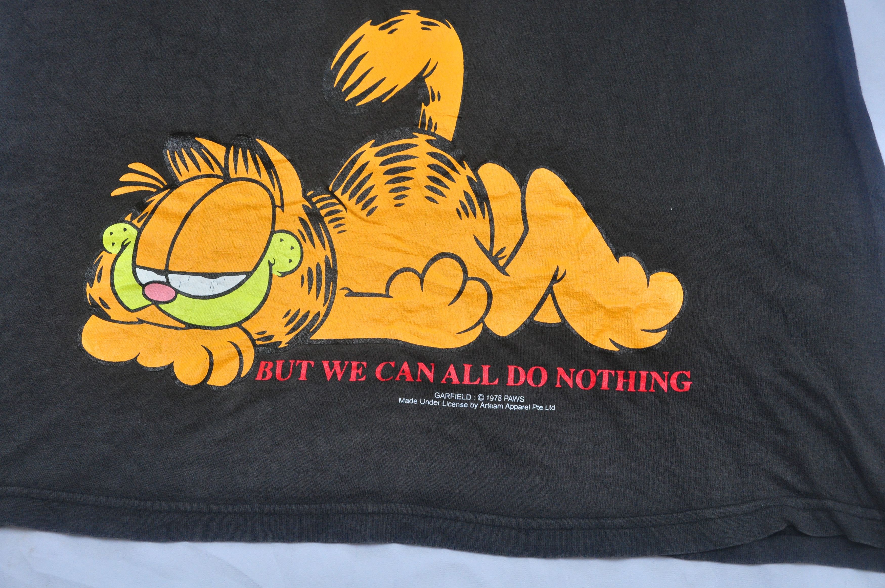 Designer × Japanese Brand × Vintage Vintage Garfeild Cartoon Series Big Logo Travis Scott Style Size US L / EU 52-54 / 3 - 4 Thumbnail
